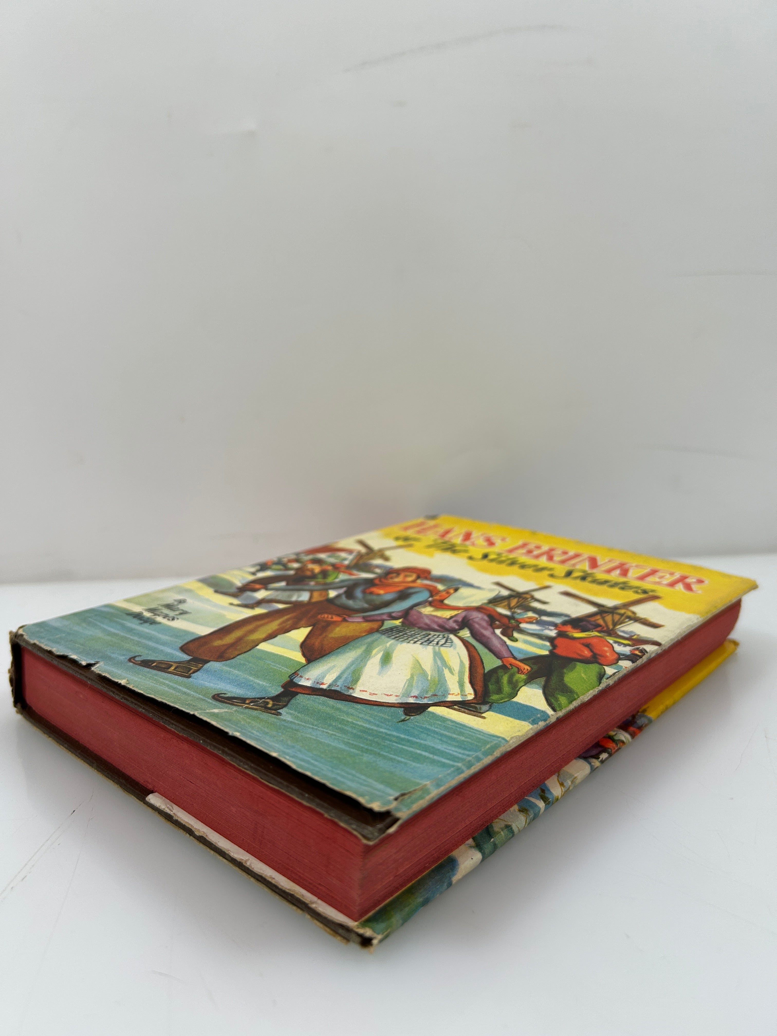 Hans Brinker or the Silver Skates by Mary Mapes Dodge Whitman 1945 HCDJ