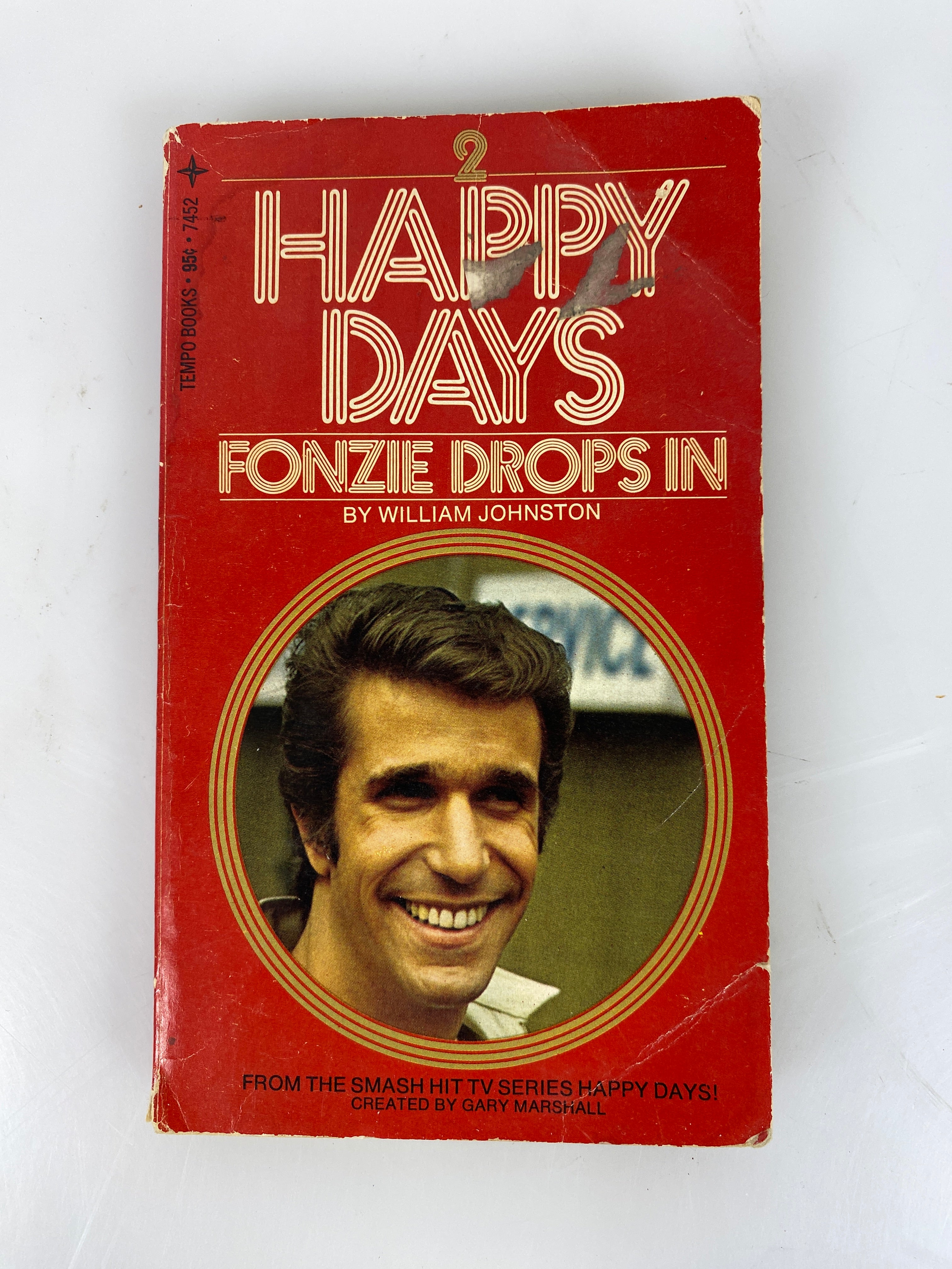 Happy Days 2 Fonzie Drops In paperback 1974