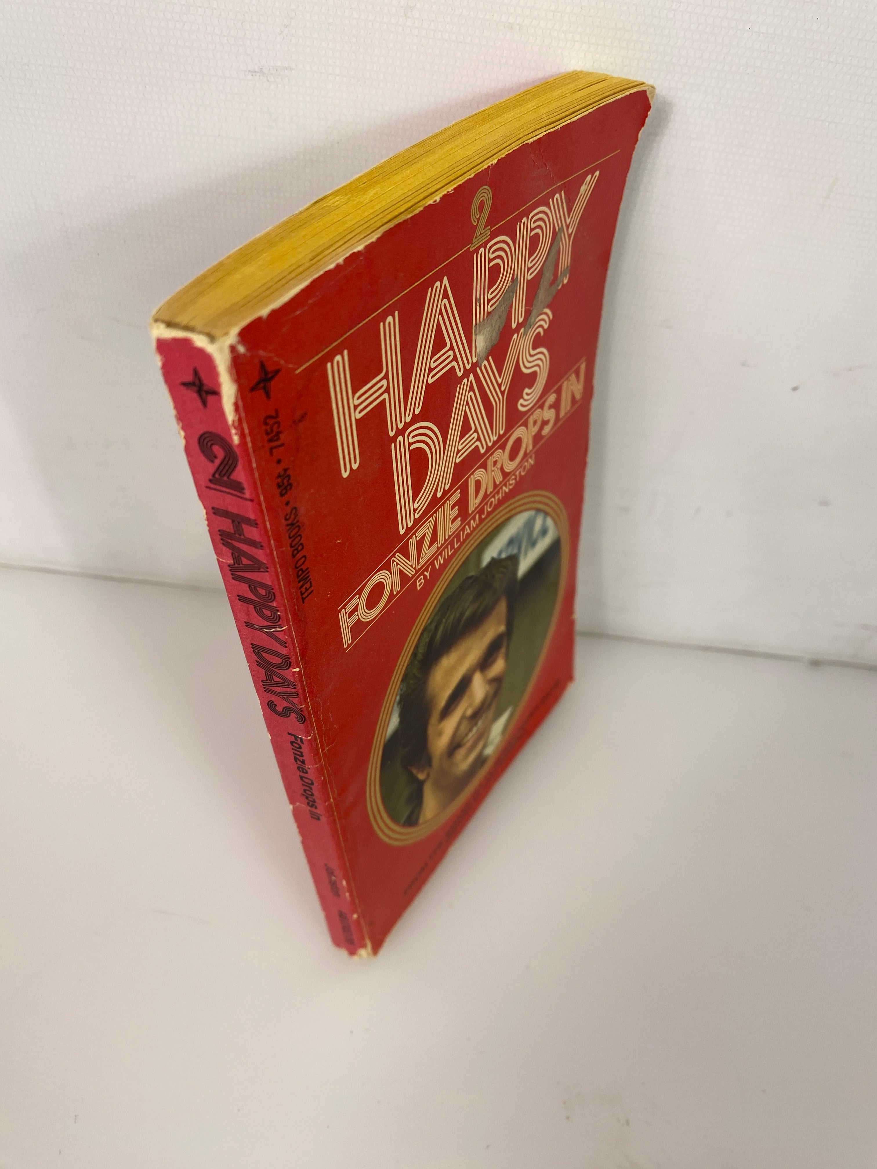 Happy Days 2 Fonzie Drops In paperback 1974