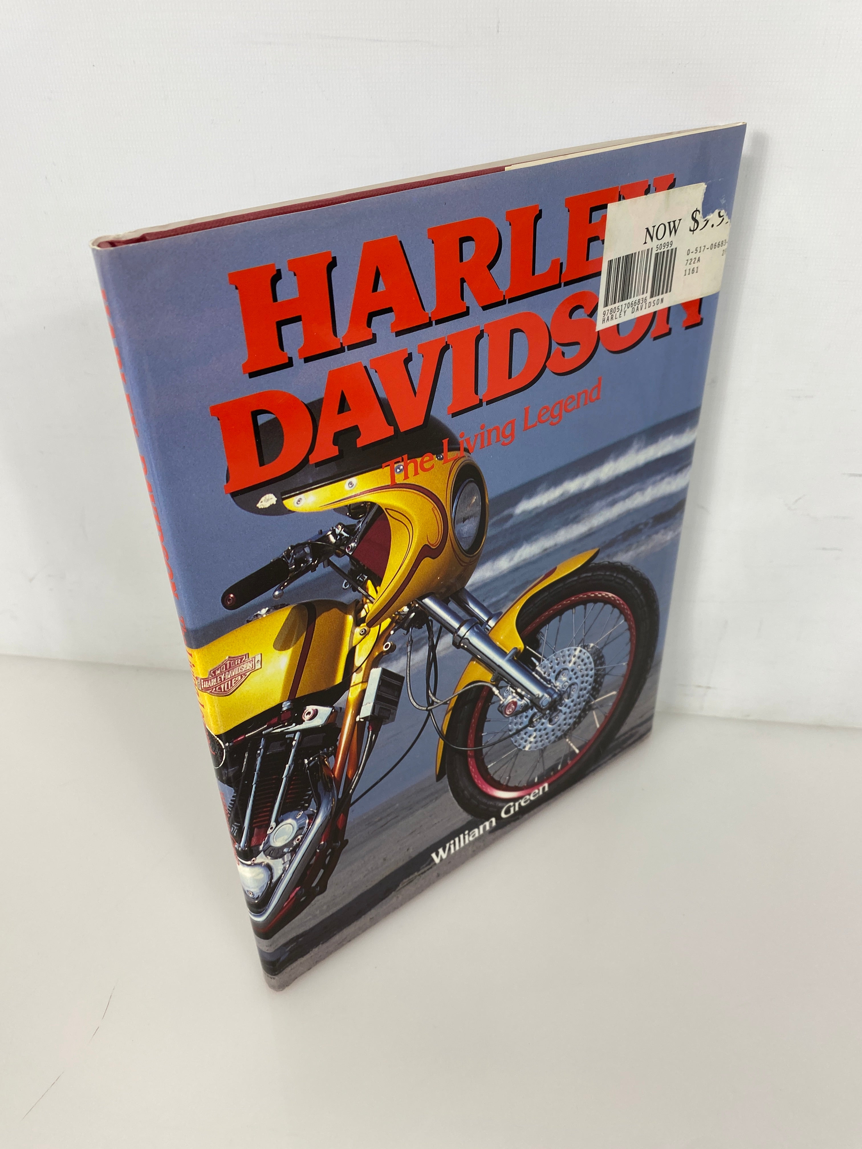 Harley Davidson The Living Legend William Green HC 1991
