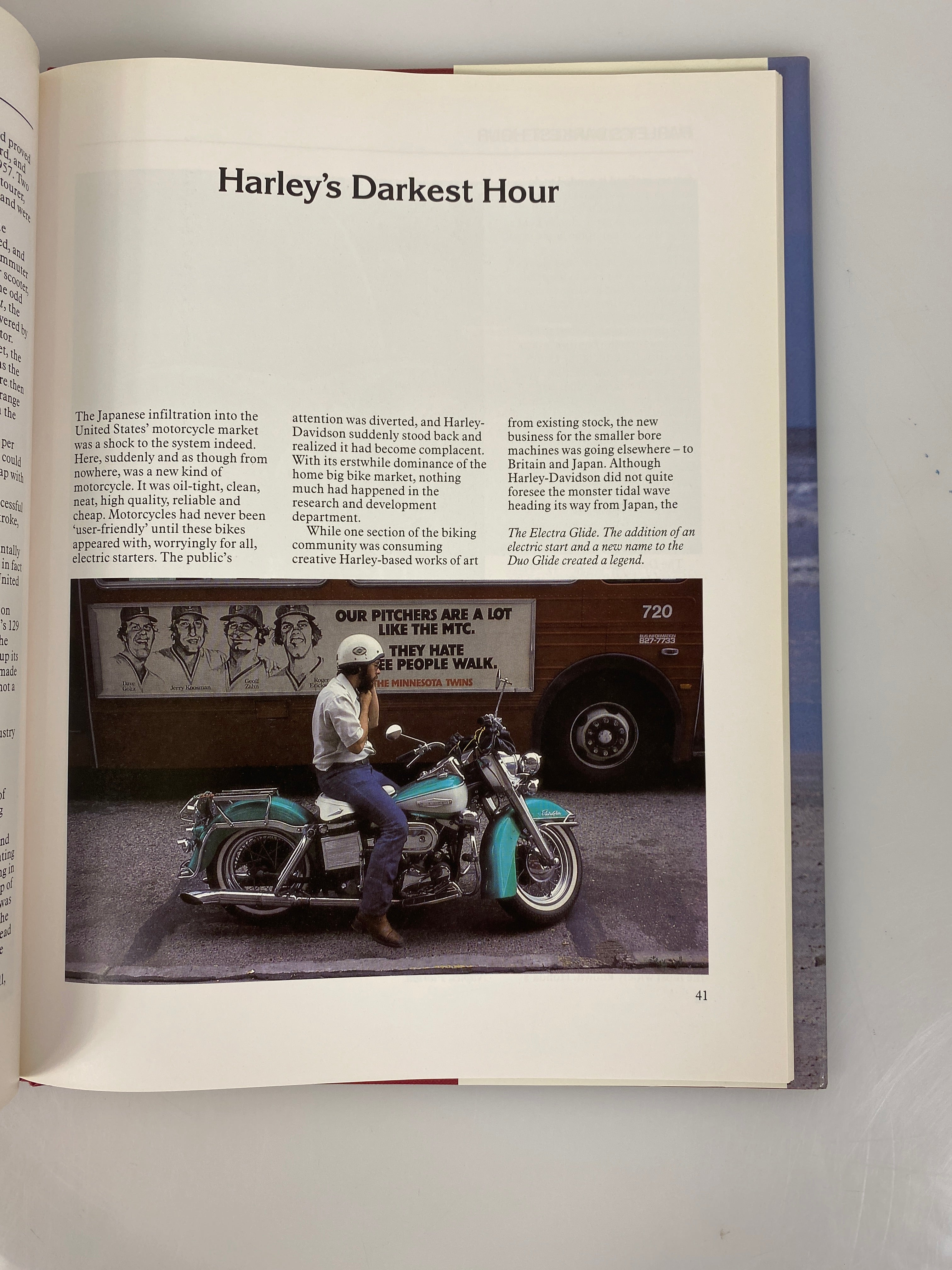 Harley Davidson The Living Legend William Green HC 1991