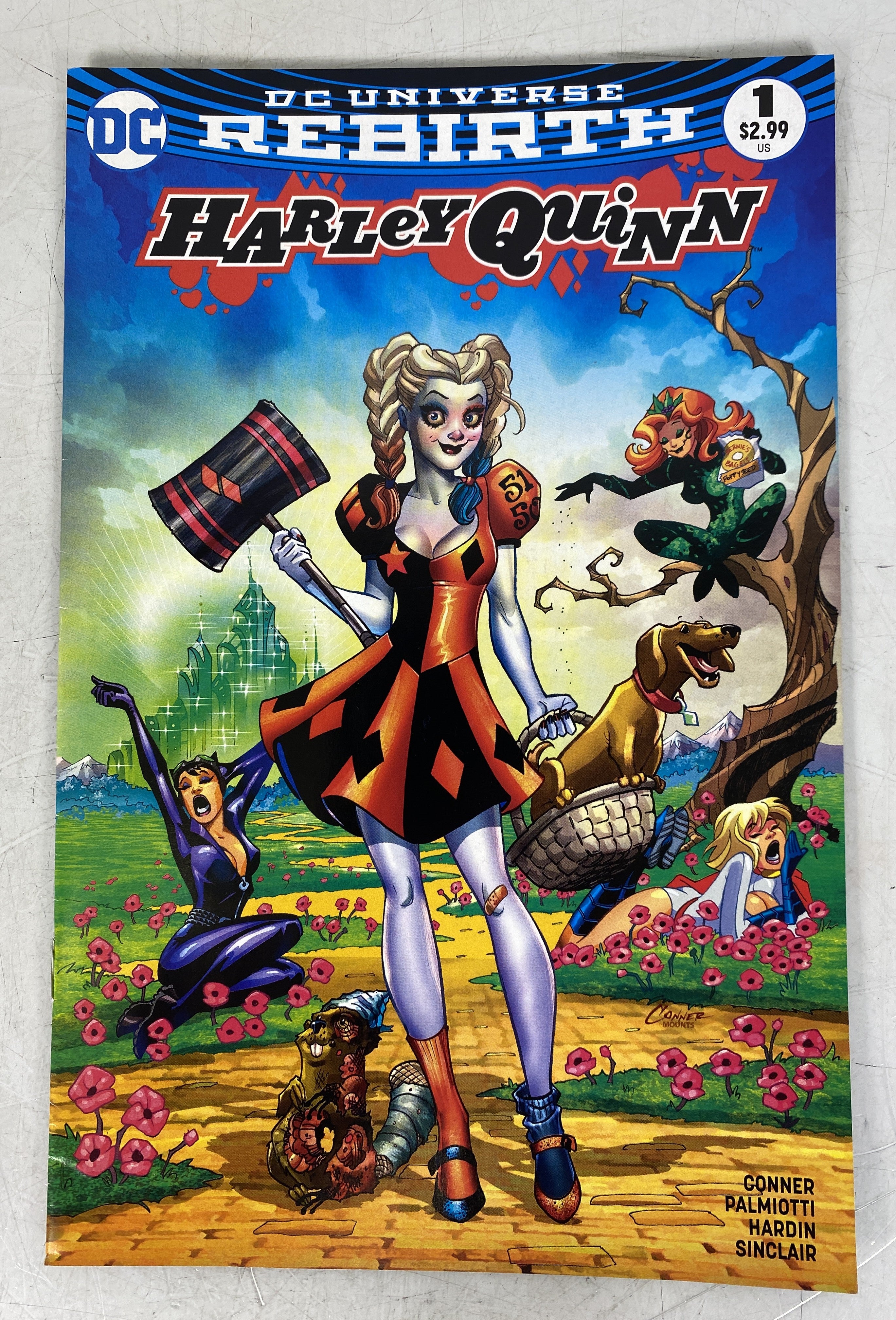 Harley Quinn 1 DC Universe Rebirth Lot of 2 Amanda Conner covers