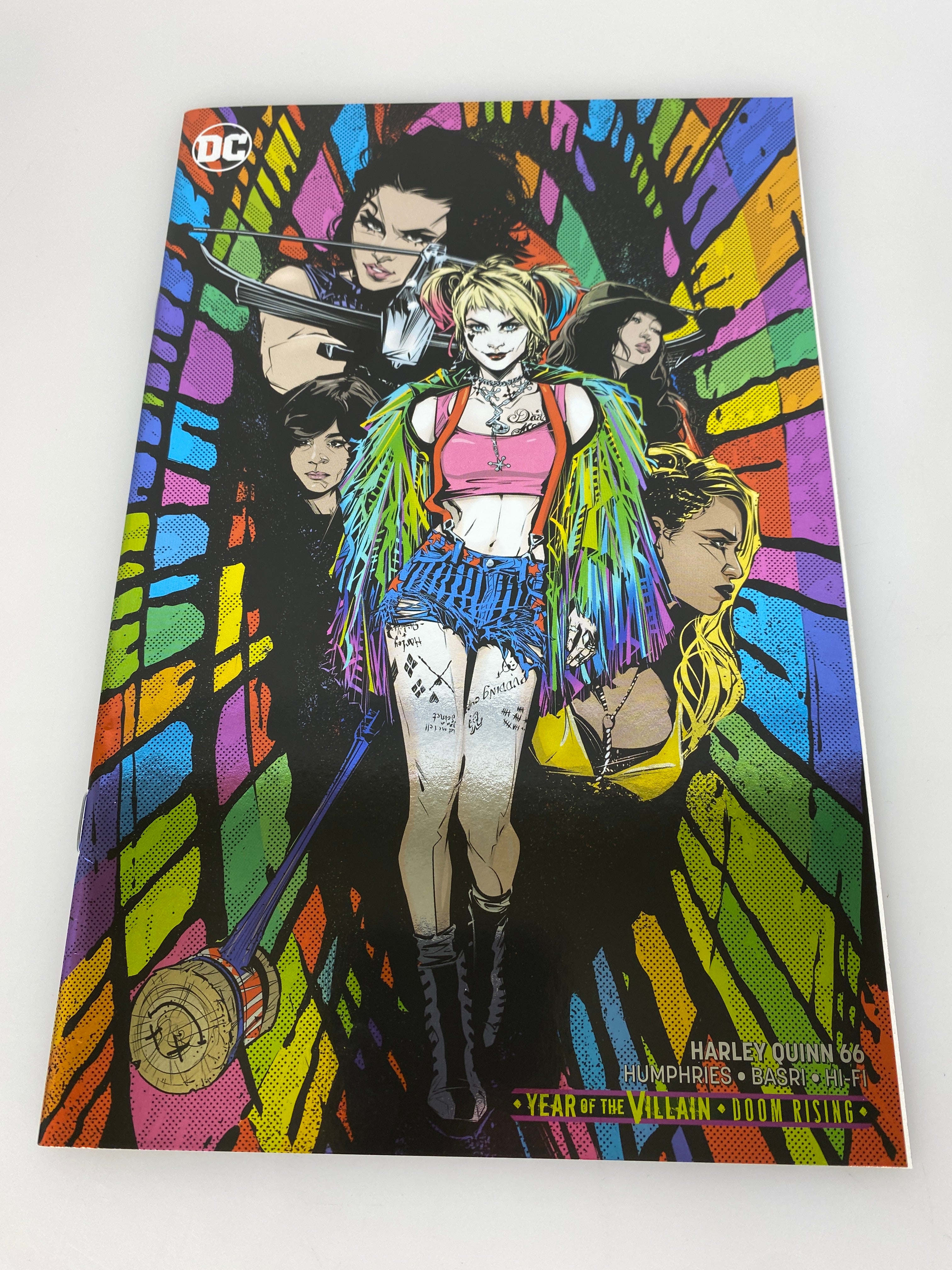 Harley Quinn 66 NYCC Comic Con variant silver foil 2019