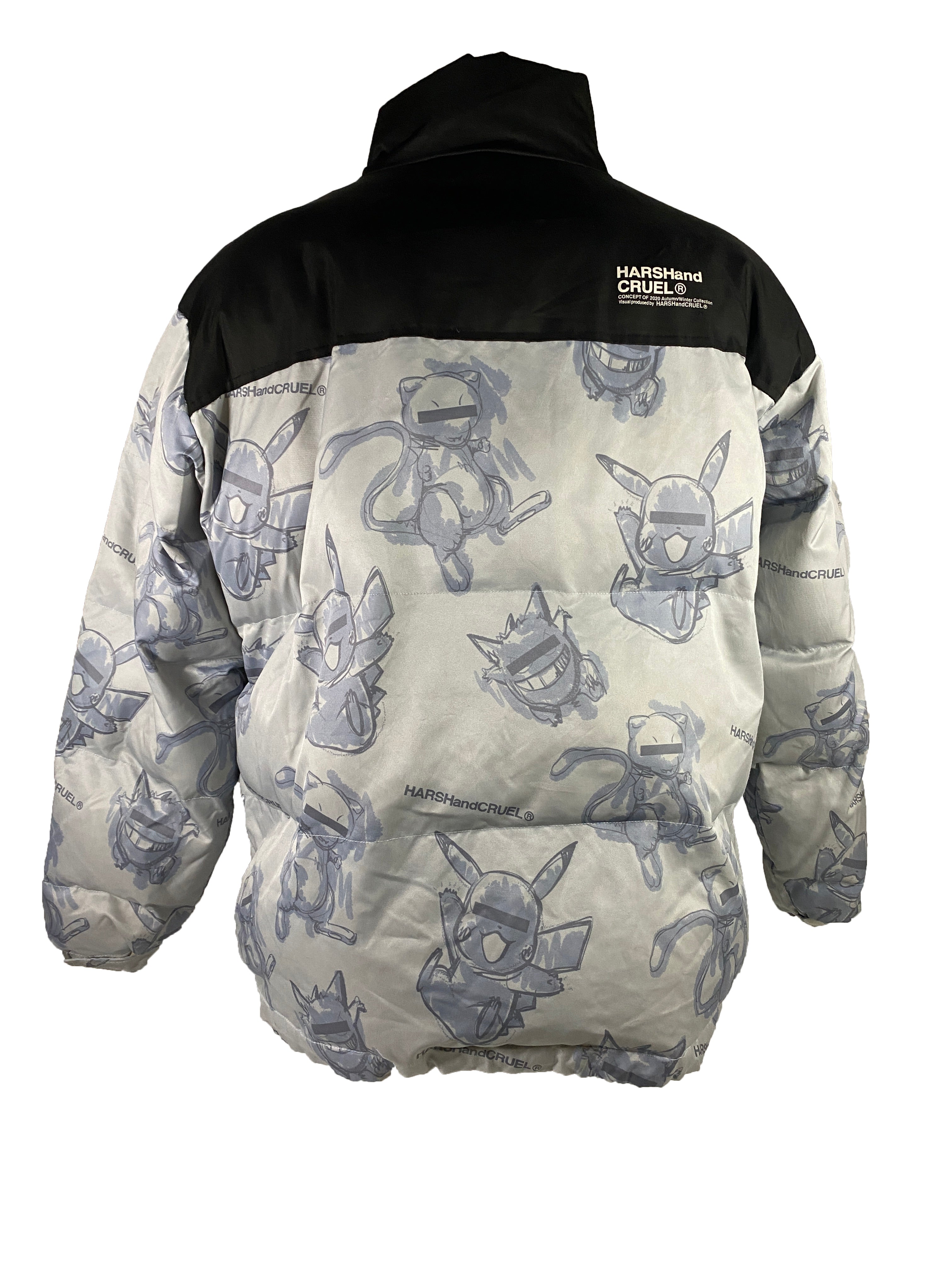 Harsh and Cruel Blinded Monsters Pokémon Puffer Size 2XL