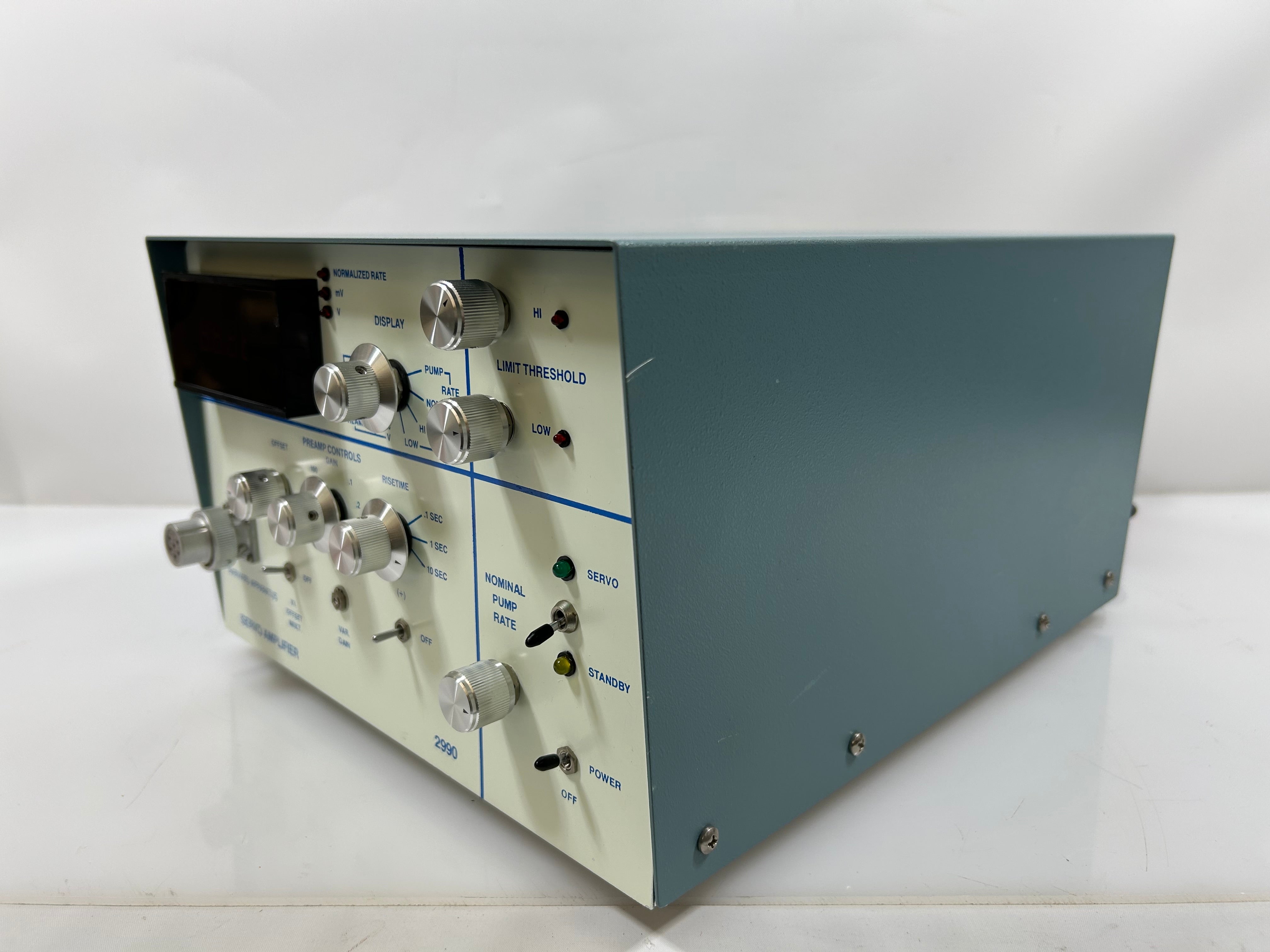 Harvard Apparatus Model 2990 Servo Amplifier *Untested*