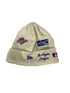 Los Angeles Dodgers White Beanie With Patches