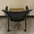 Haworth Green Patterned Upholstered Rolling Chair
