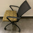 Haworth Green Patterned Upholstered Rolling Chair