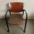 Haworth #MKE135260 Upholstered Wheeled Chair