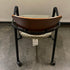 Haworth Pattern Upholstered Rolling Chair