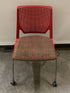 Haworth Red Patterned Upholstered Chair