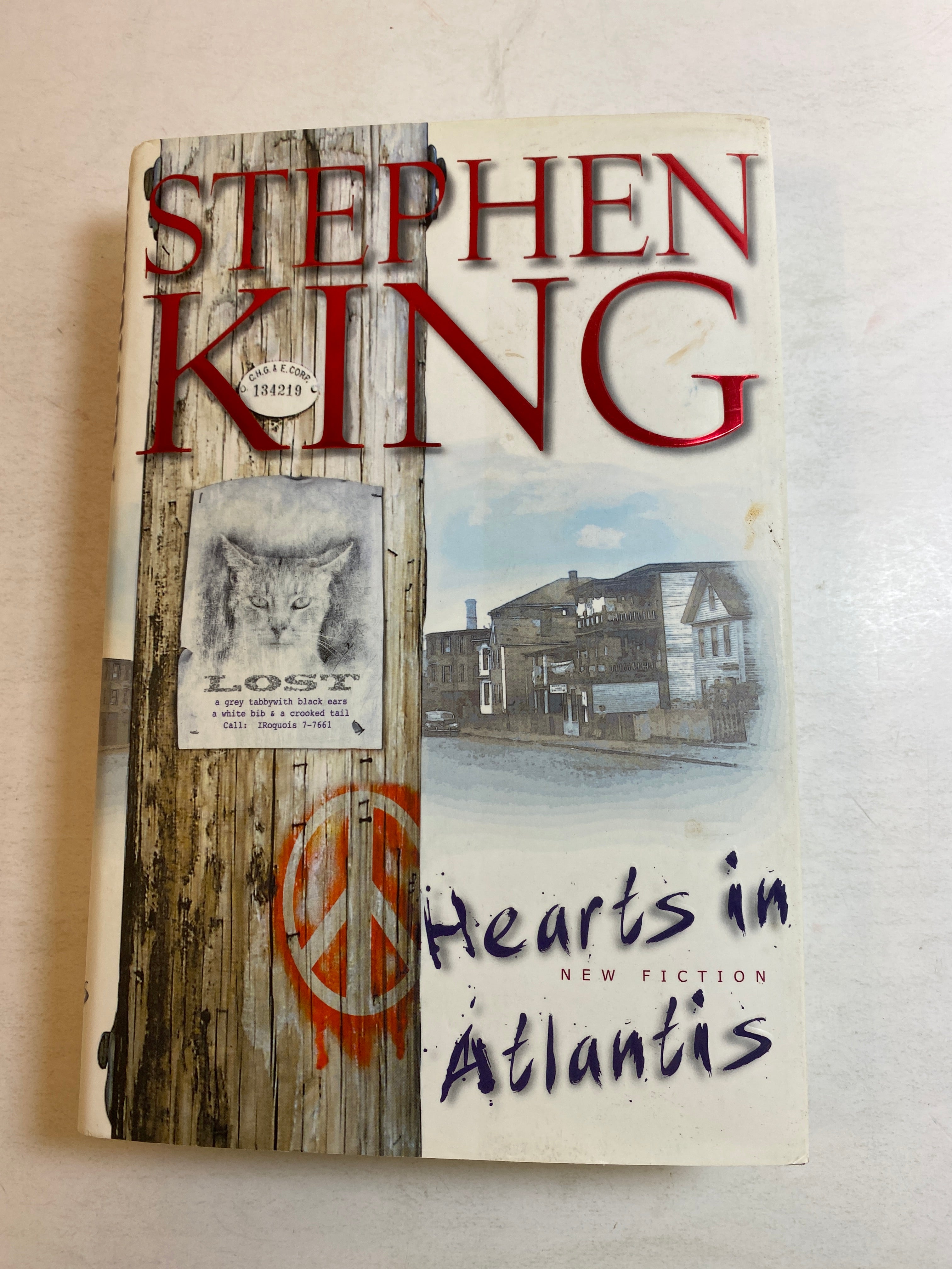 Hearts in Atlantis Stephen King HCDJ 1999