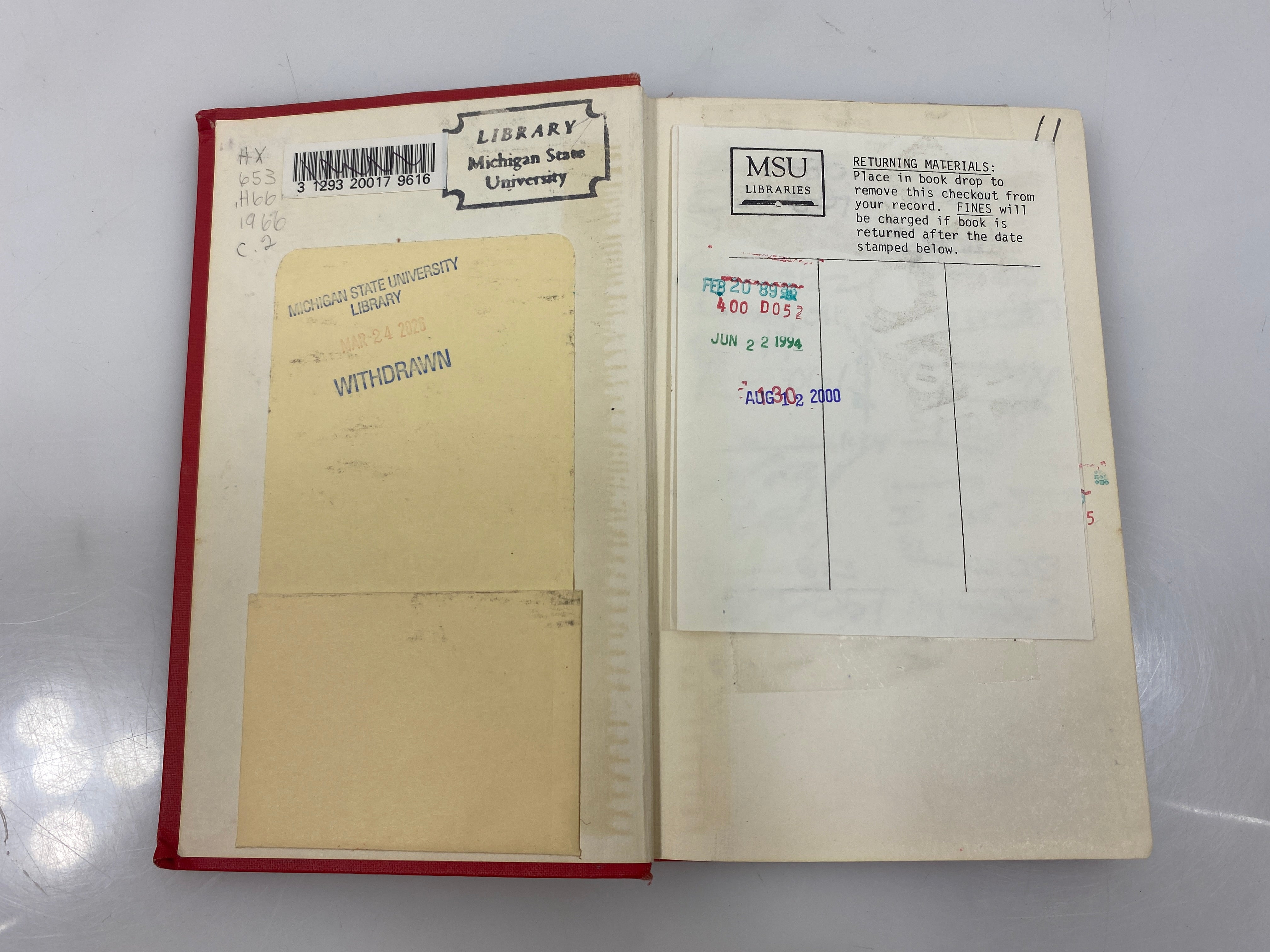 Heavens on Earth Mark Holloway Ex-library 2nd Ed. 1966 HC