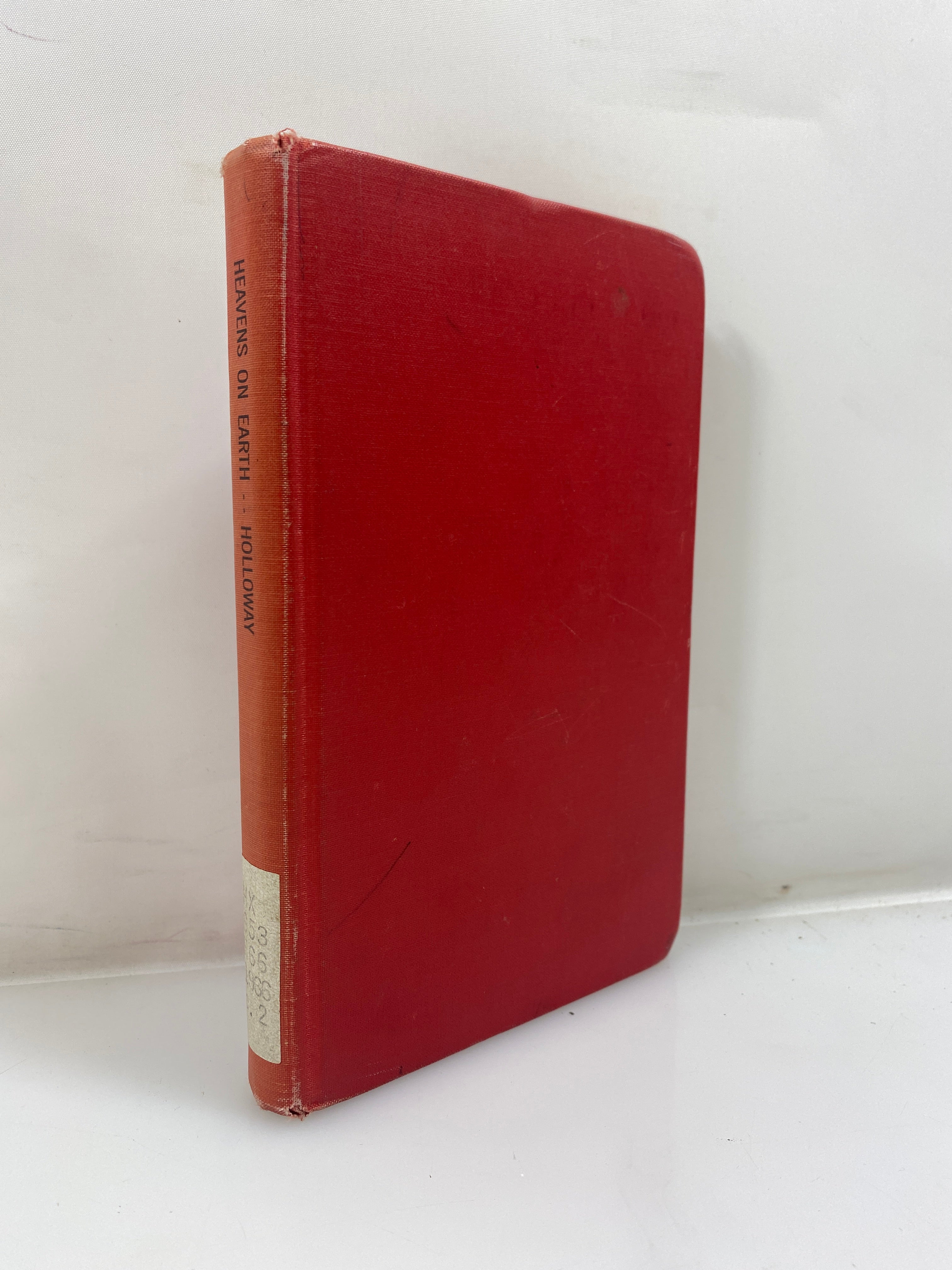 Heavens on Earth Mark Holloway Ex-library 2nd Ed. 1966 HC
