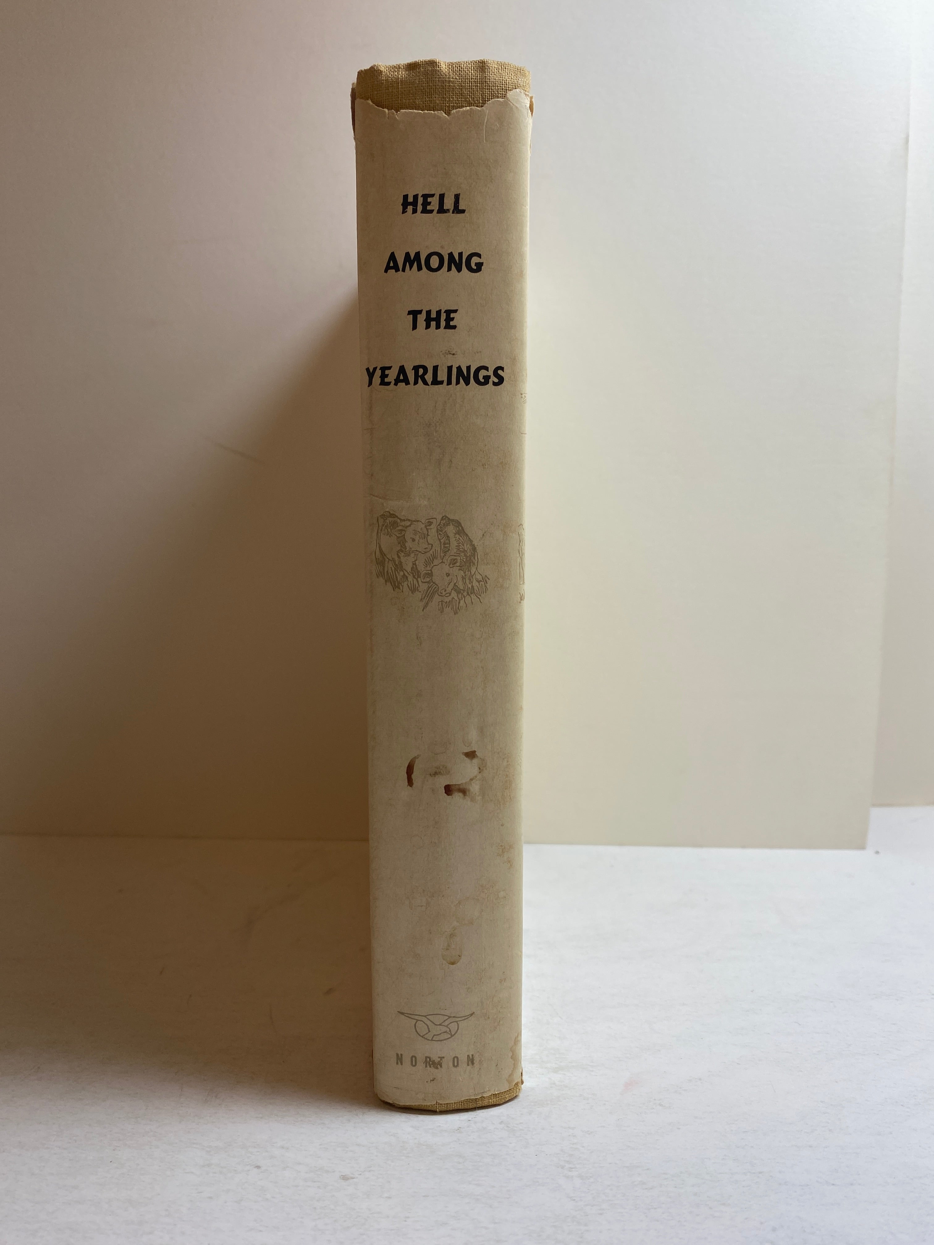 Hell Among the Yearlings Edmund Randolph 1955 First Edition HCDJ