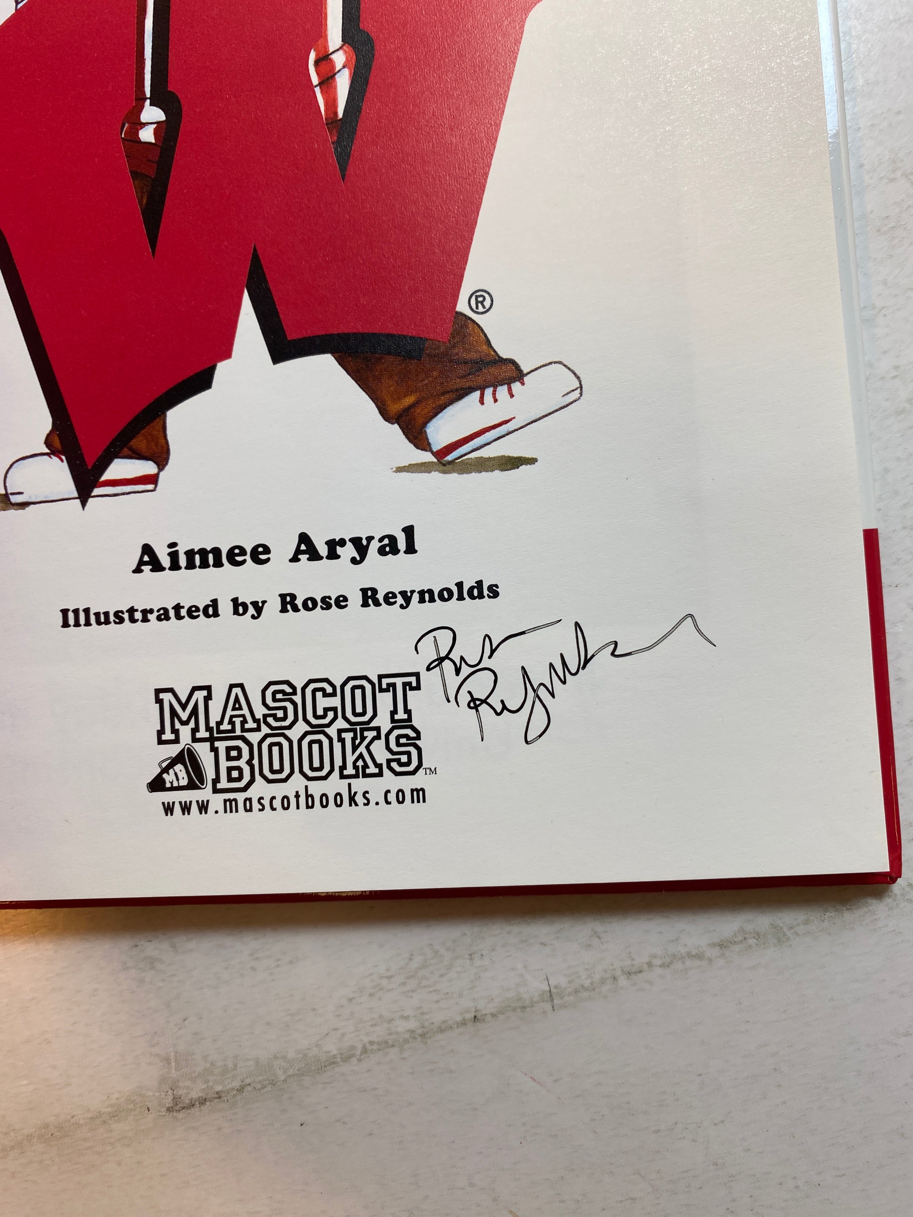 Hello Bucky! Aimee Aryal HC 2004 *Signed*