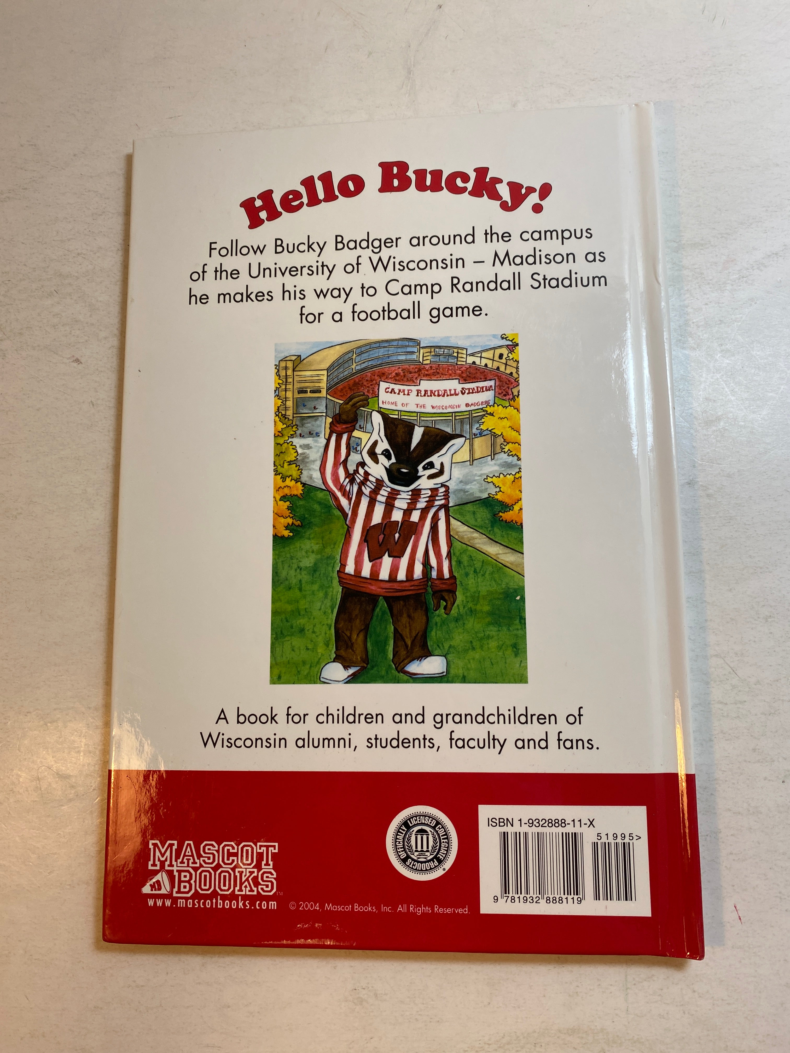 Hello Bucky! Aimee Aryal HC 2004 *Signed*