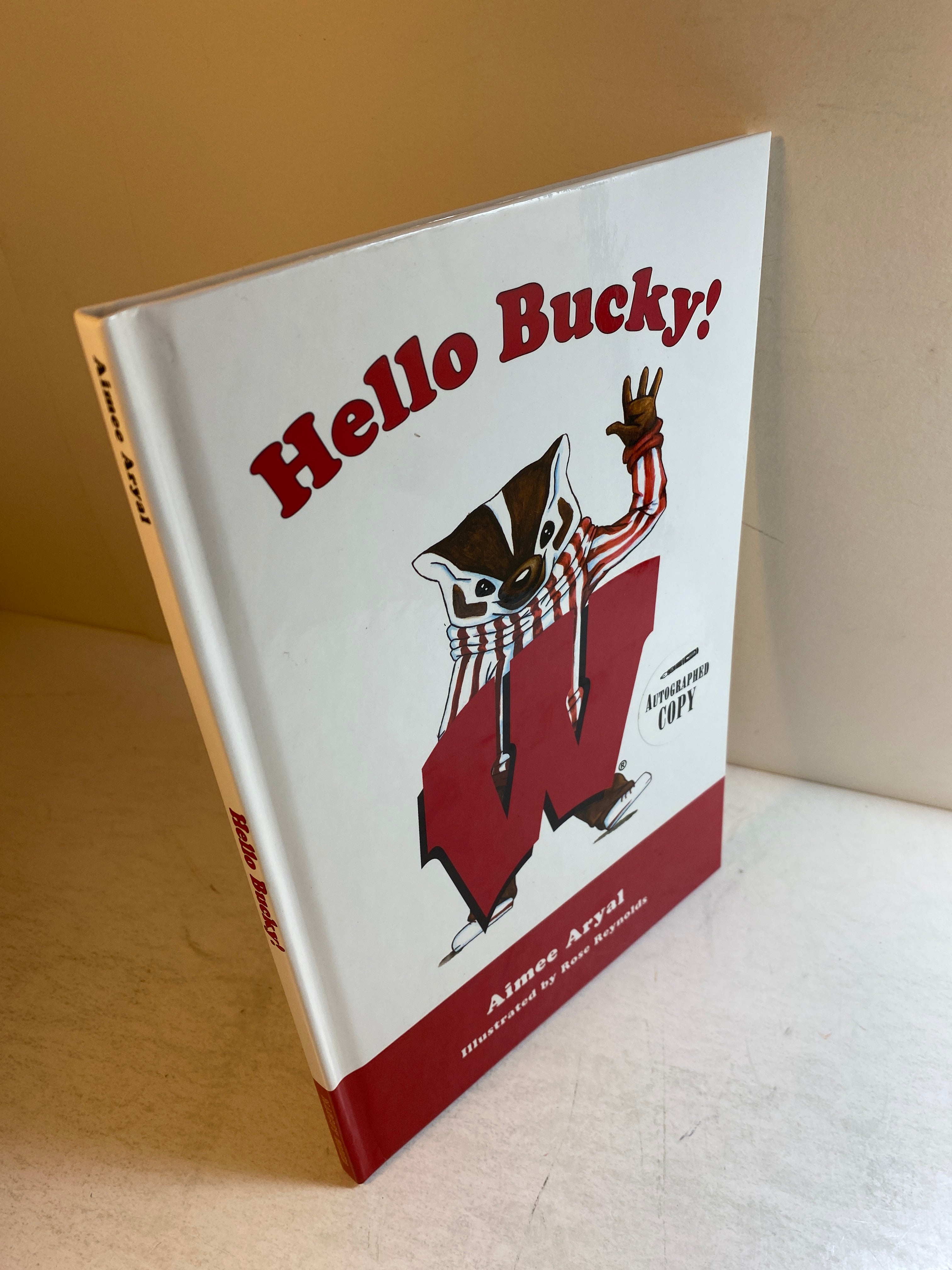 Hello Bucky! Aimee Aryal HC 2004 *Signed*