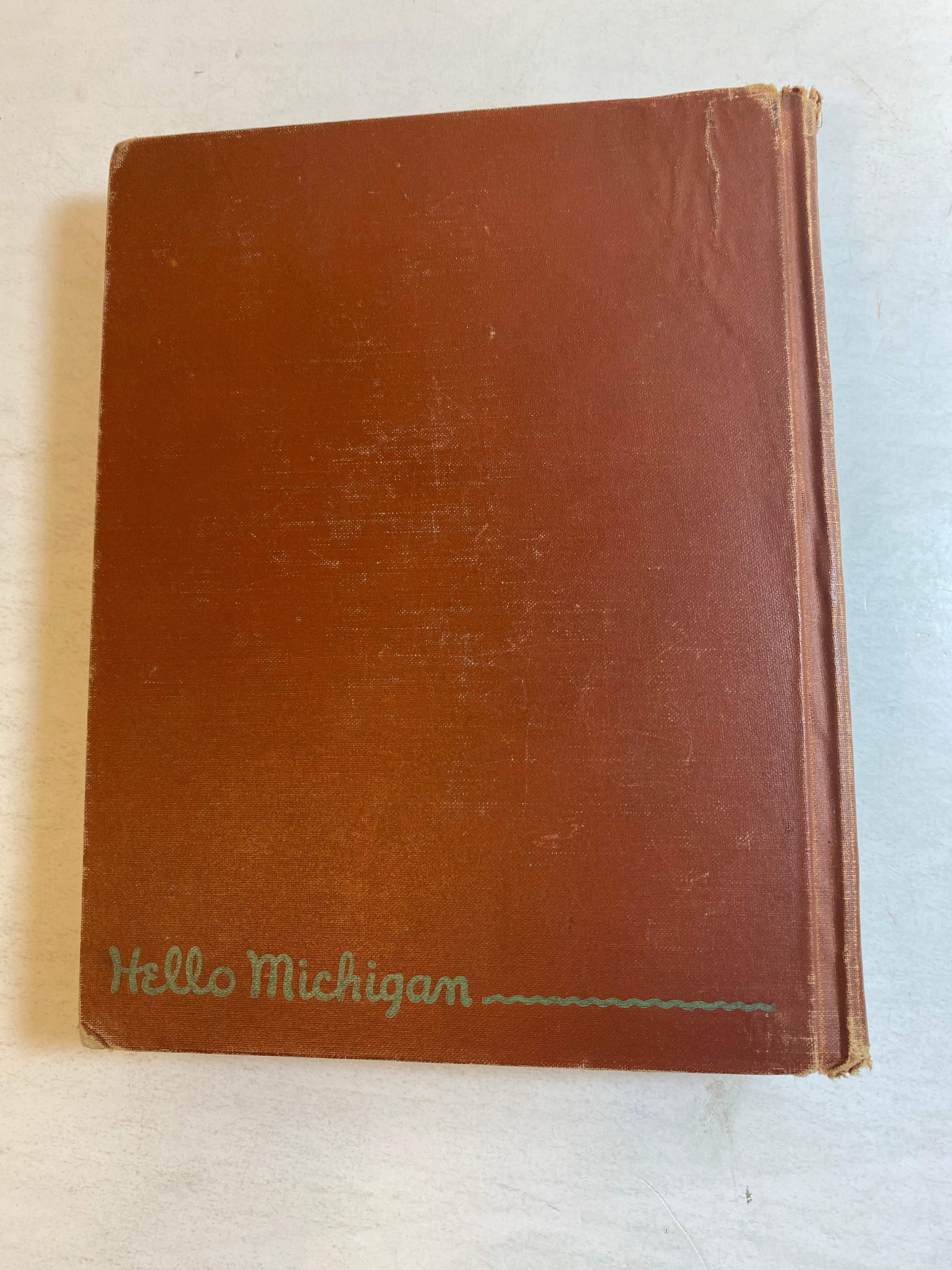 Hello Michigan Berenice Bryant Lowe HC 1939