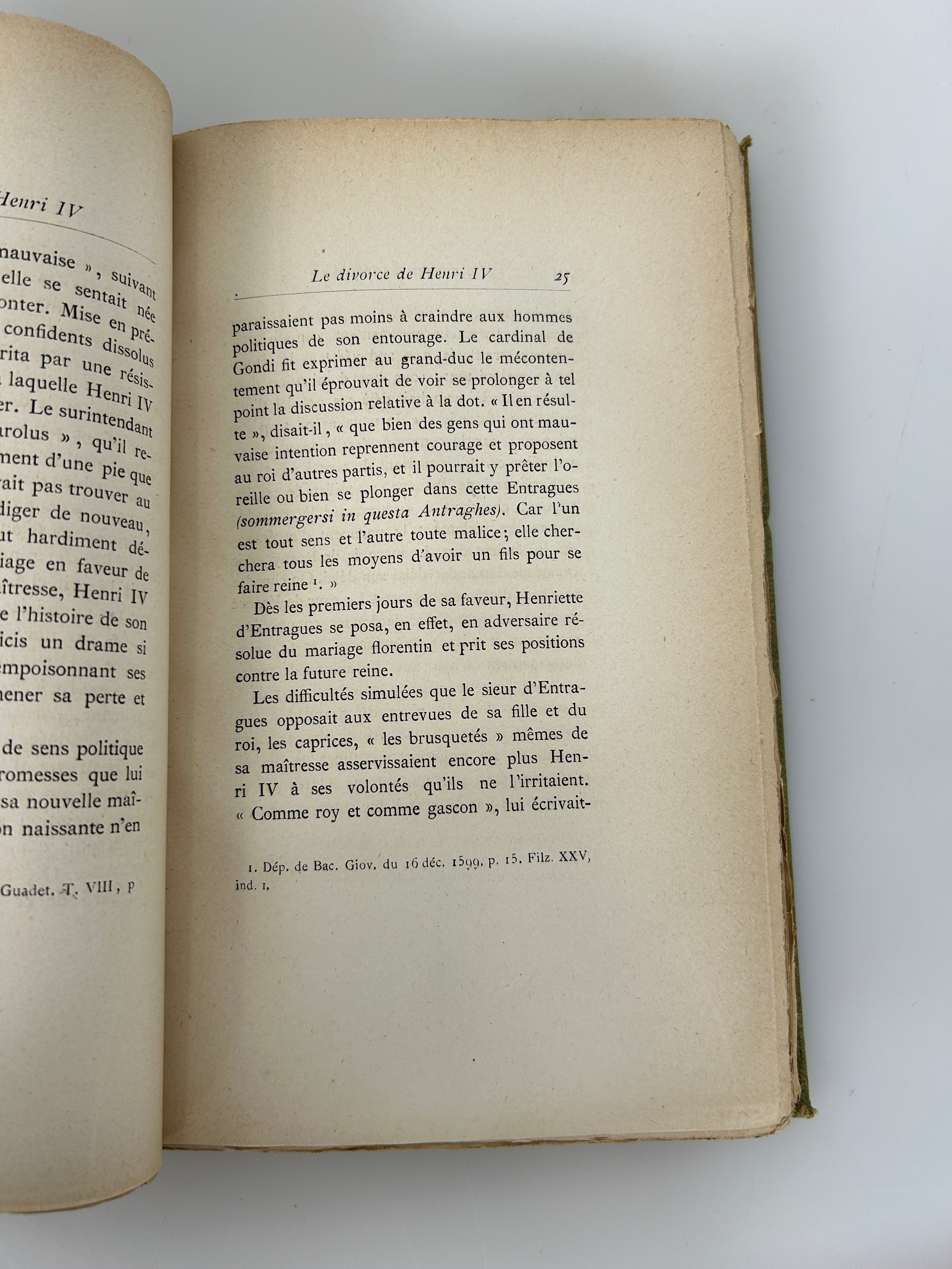 Henri IV & Marie de Medicis by Berthold Zeller Rare 1877(French) Ex-Library HC