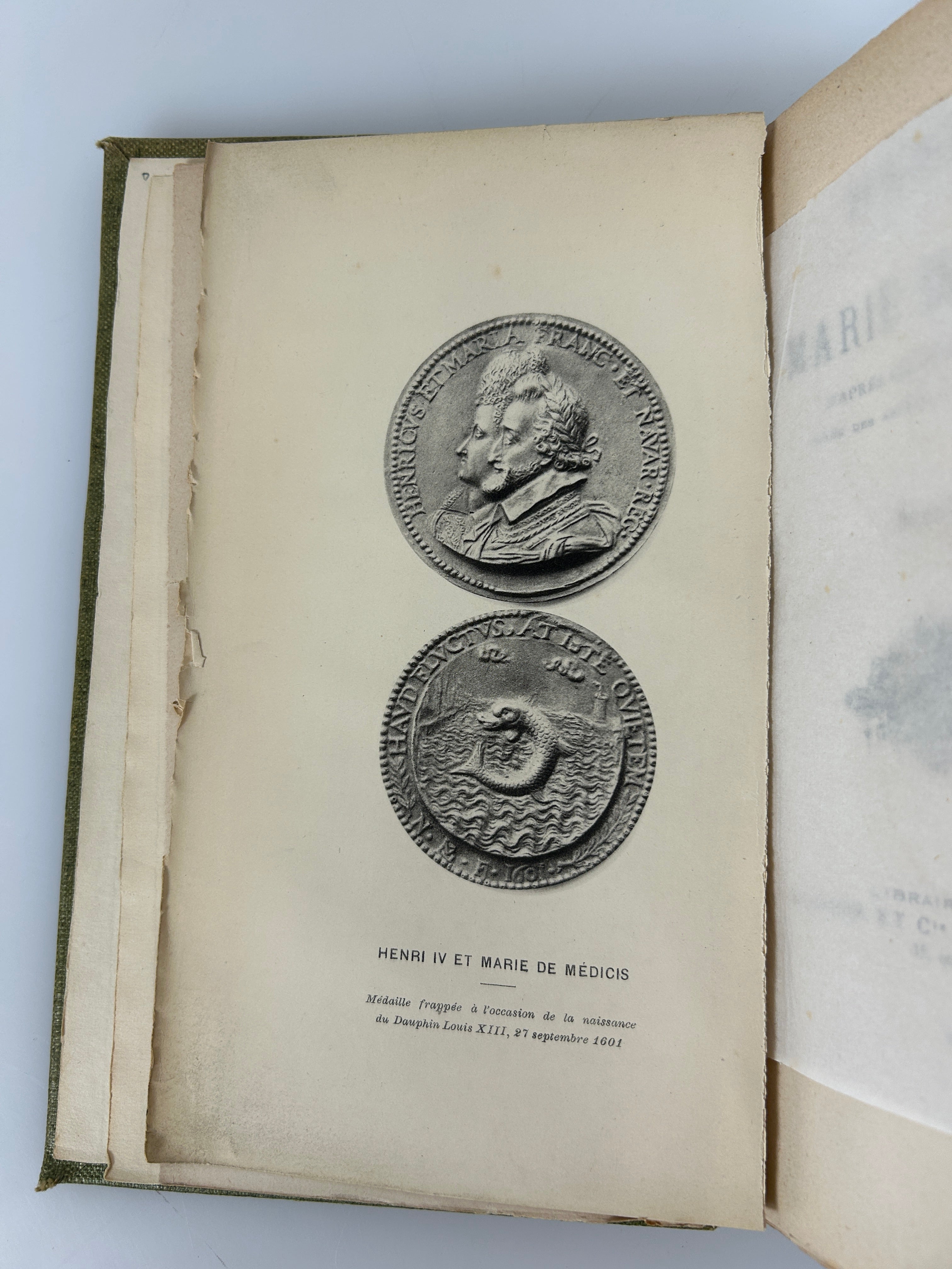 Henri IV & Marie de Medicis by Berthold Zeller Rare 1877(French) Ex-Library HC