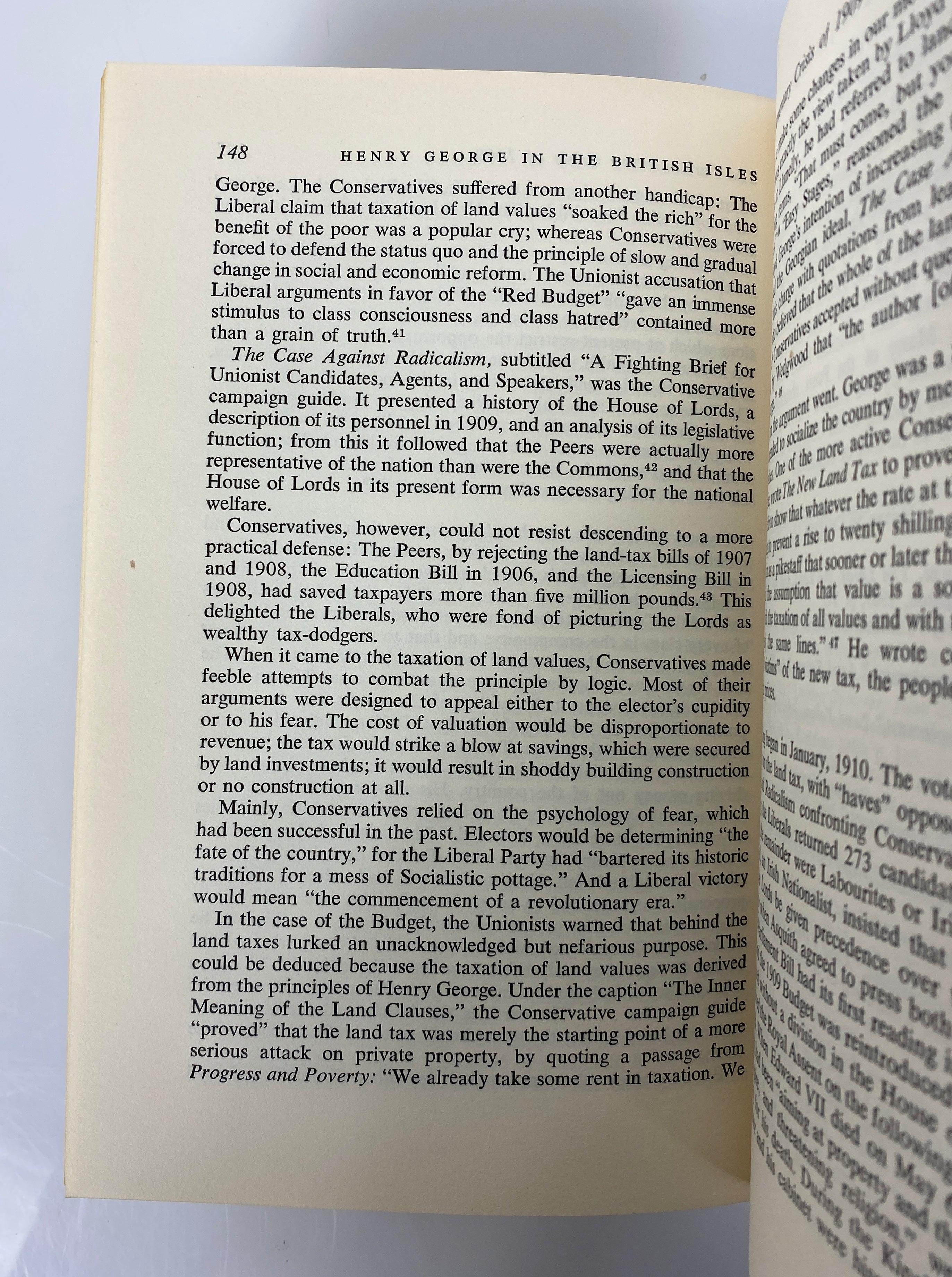 Henry George in the British Isles by Elwood Lawrence 1957 HC DJ