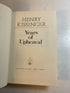Henry Kissinger Years of Upheaval HCDJ 1982
