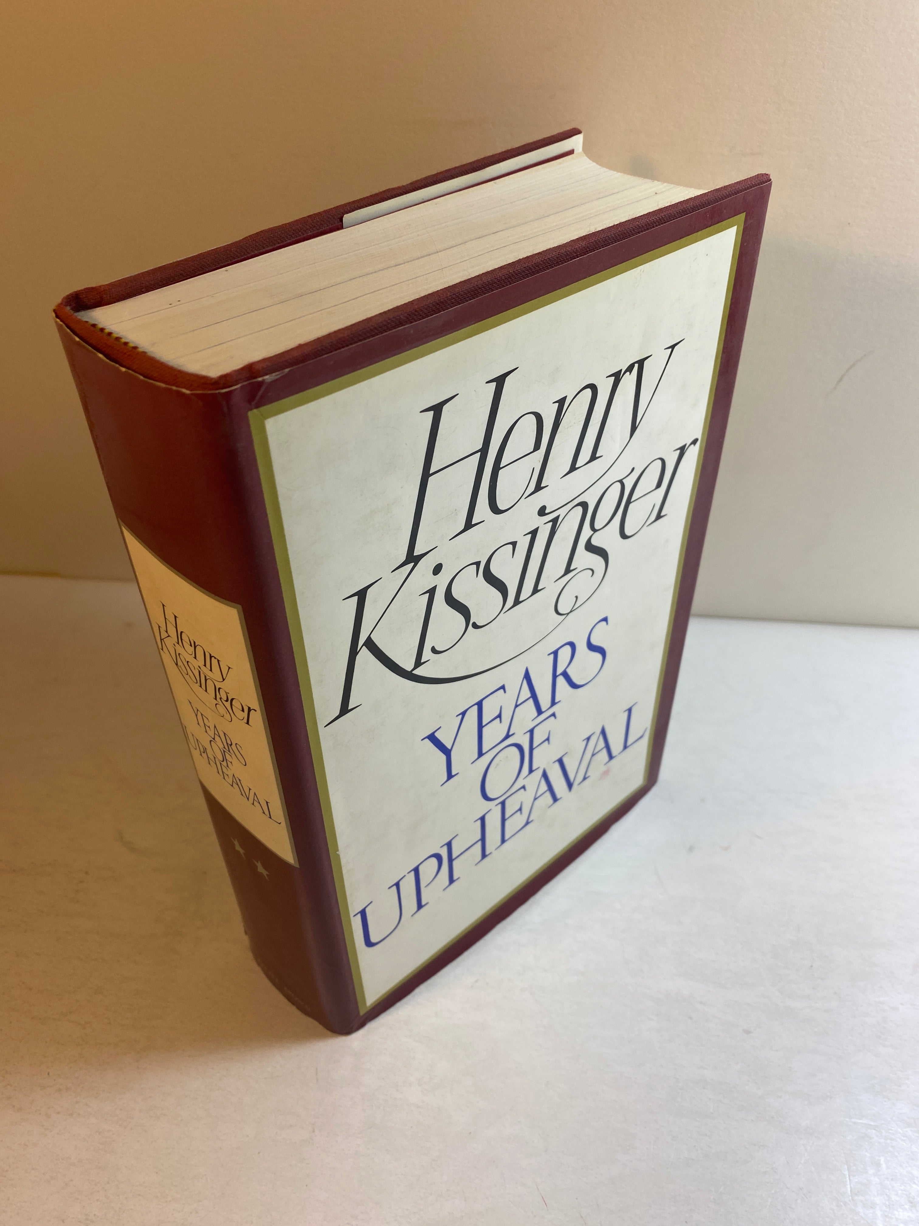 Henry Kissinger Years of Upheaval HCDJ 1982
