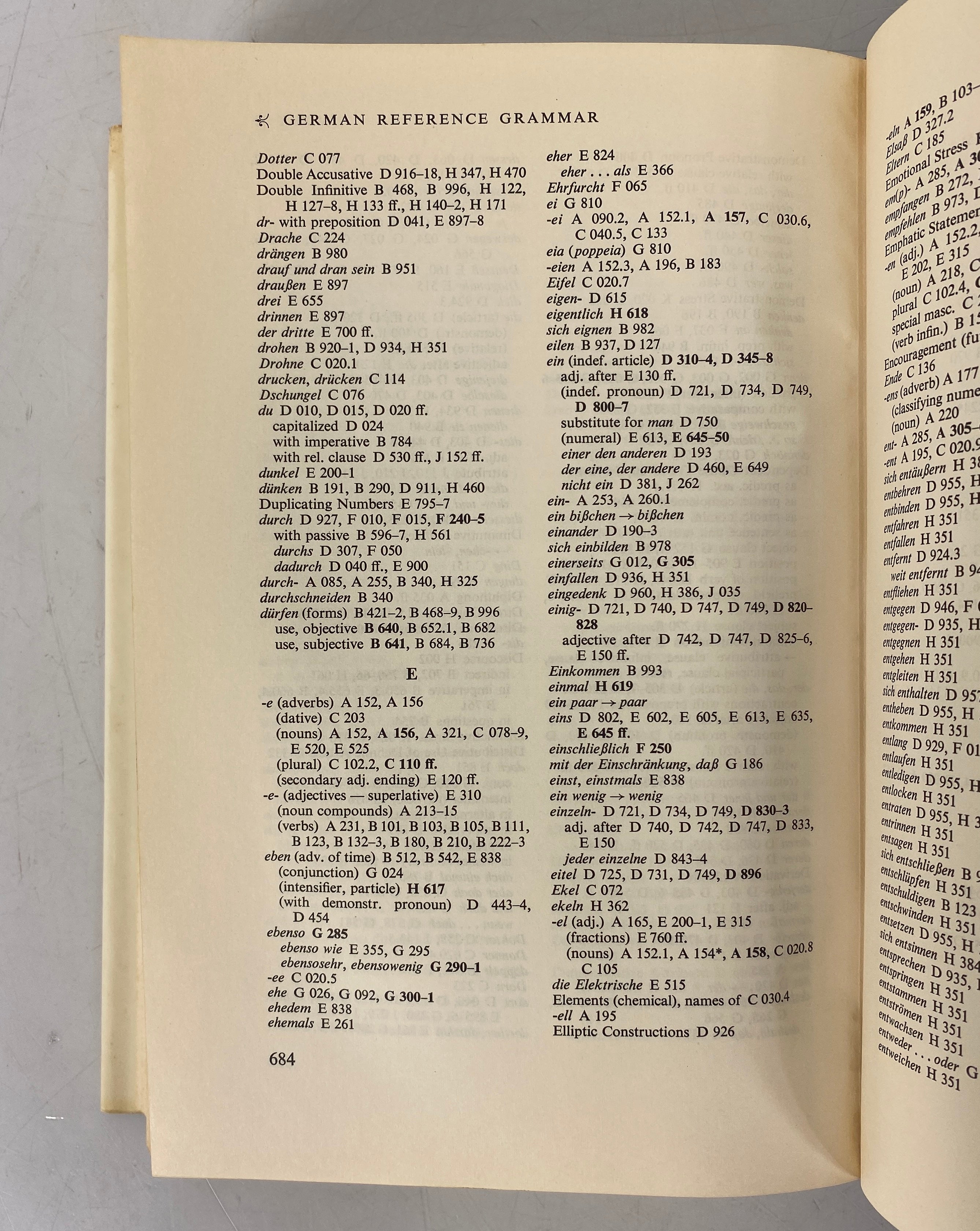 Herbert Lederer Reference Grammar of the German Language 1969 HCDJ