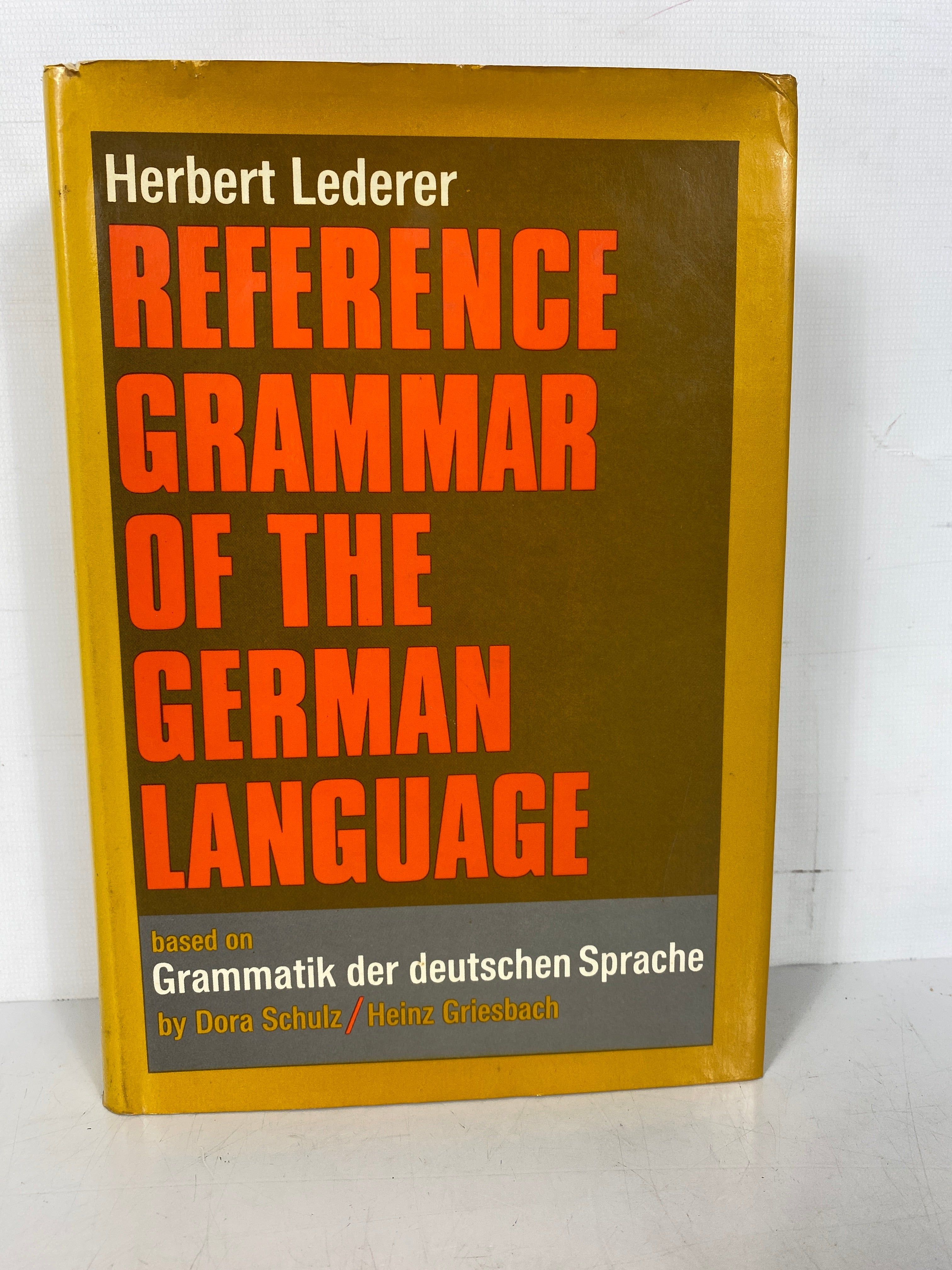 Herbert Lederer Reference Grammar of the German Language 1969 HCDJ