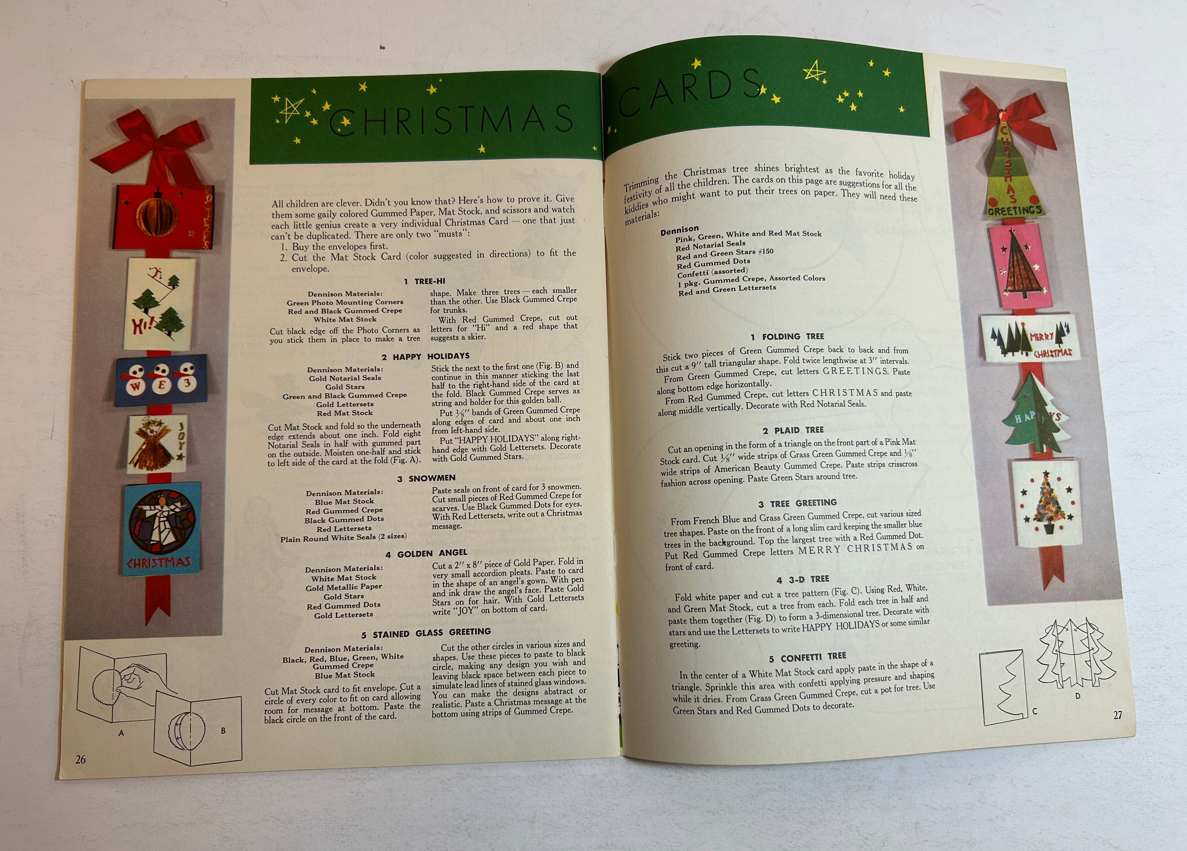 Here's An Idea Dennison Book of Crafts Party Decoration 1956 For Autumn