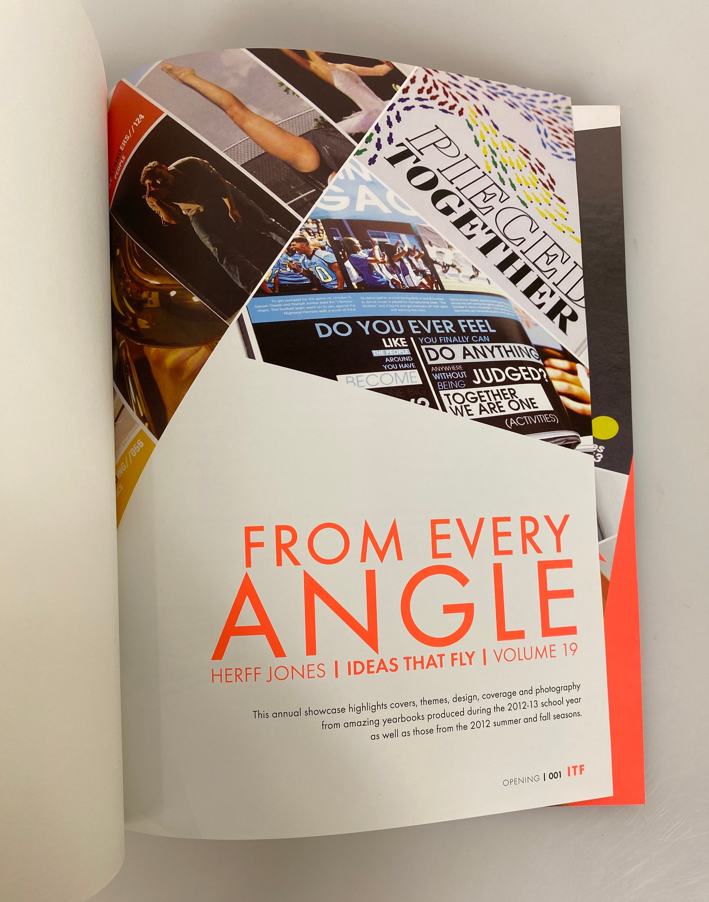 Herff Jones Ideas That Fly Yearbook Highlights 2012-2013 HC