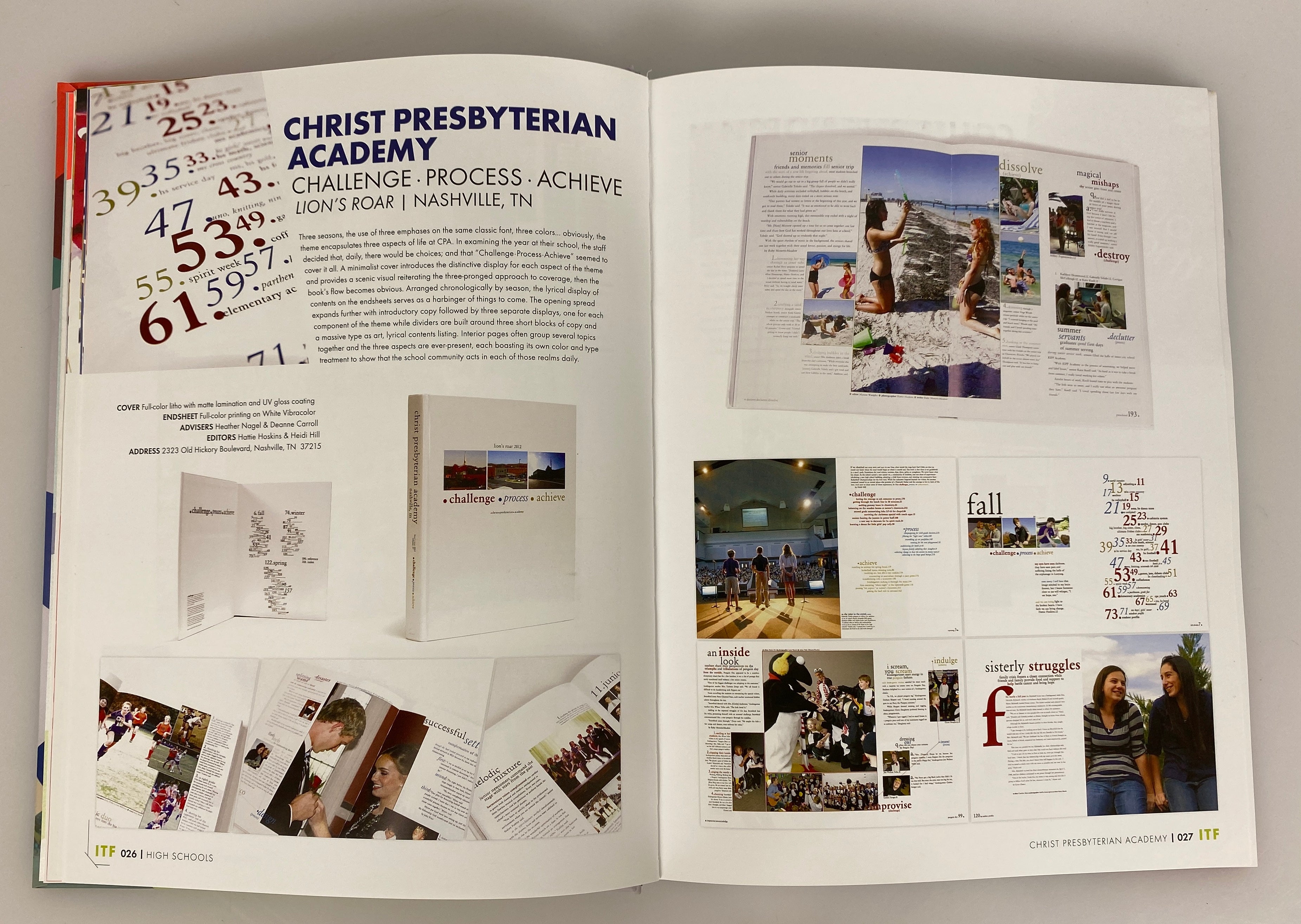 Herff Jones Ideas That Fly Yearbook Highlights 2012-2013 HC