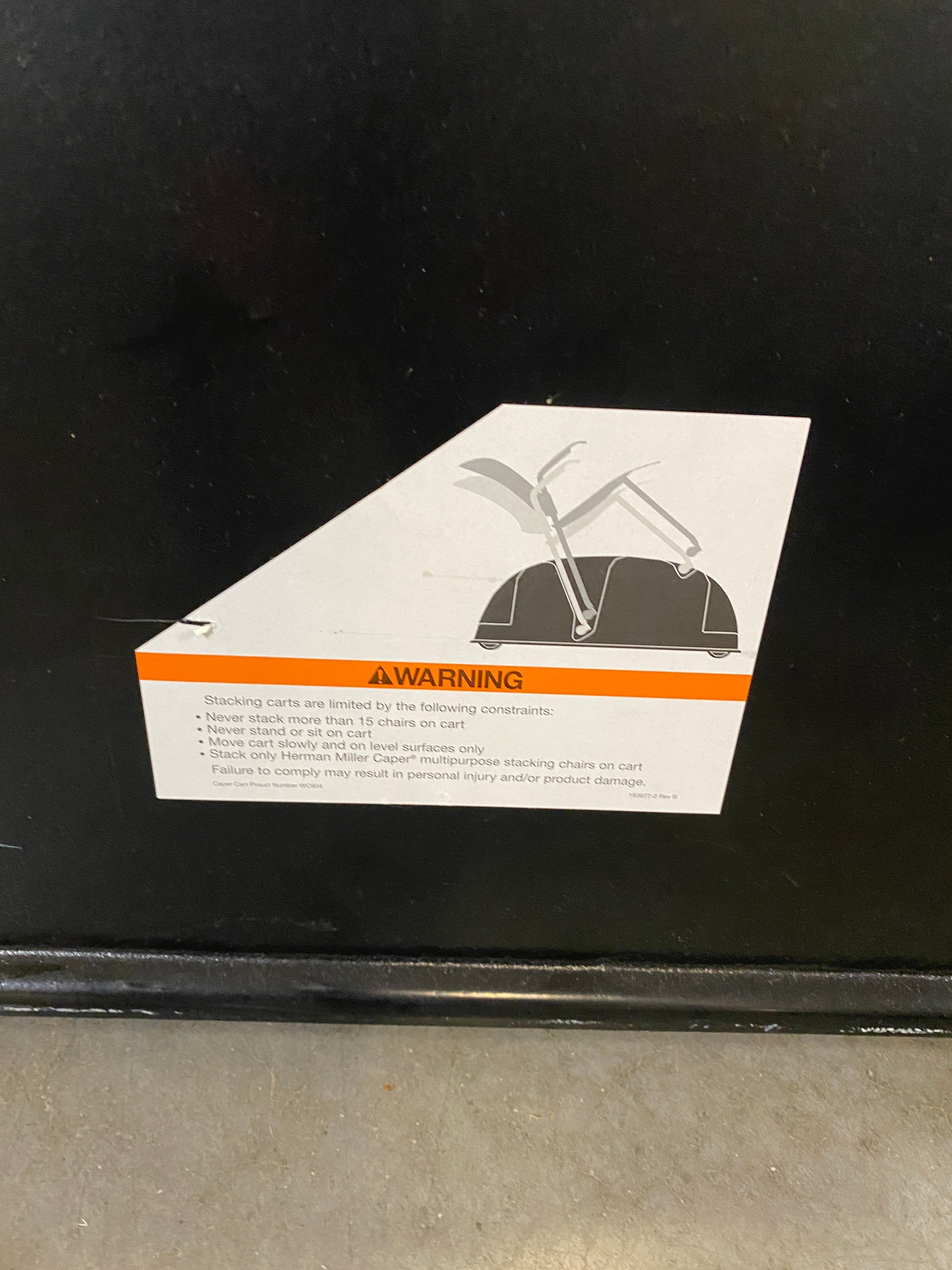 Herman Miller Caper Chair Cart