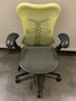 Herman Miller Light Green and Grey Mirra Ergonomic Office Chair