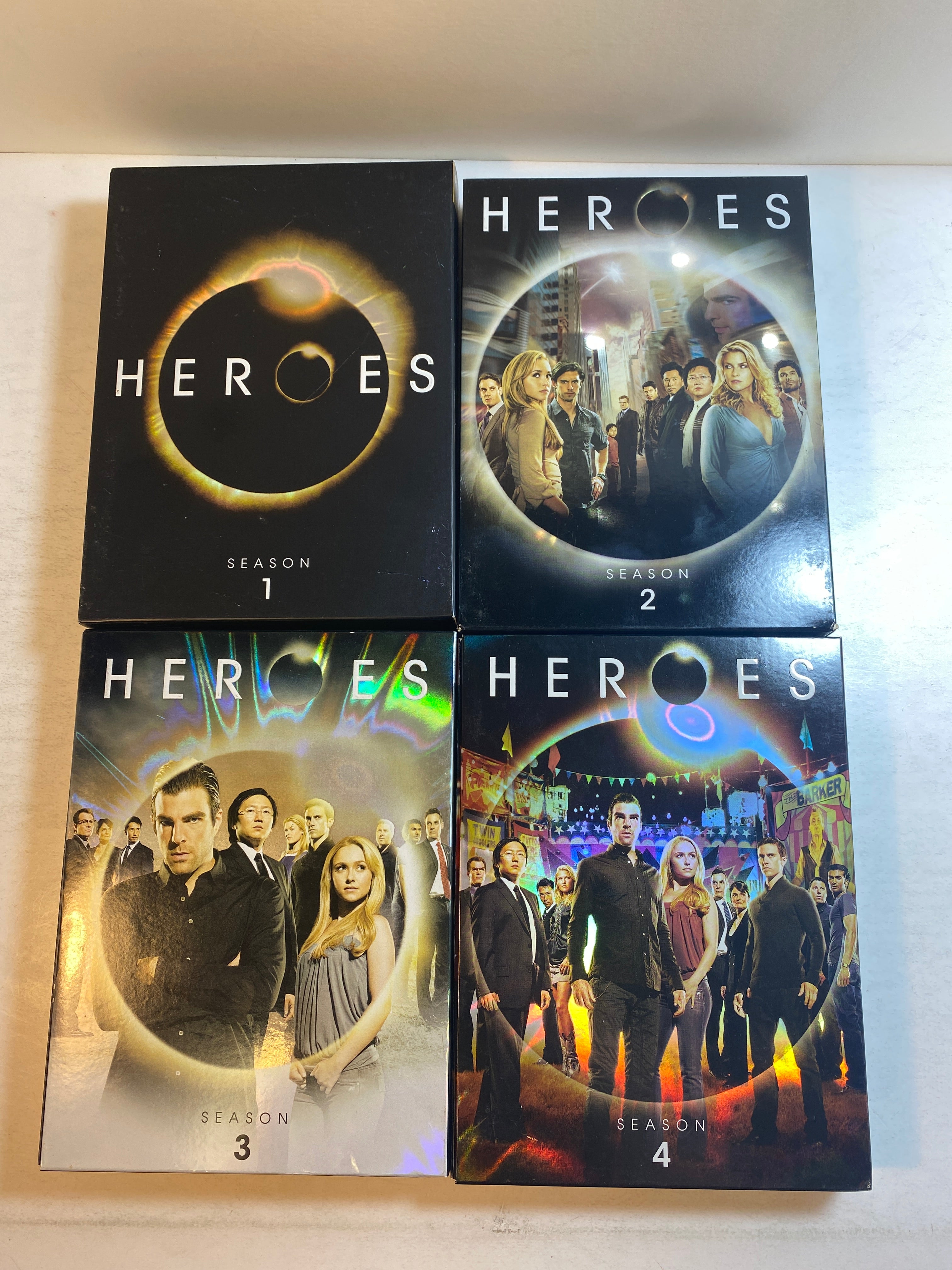 Heroes NBC Series Seasons 1-4 DVD Set