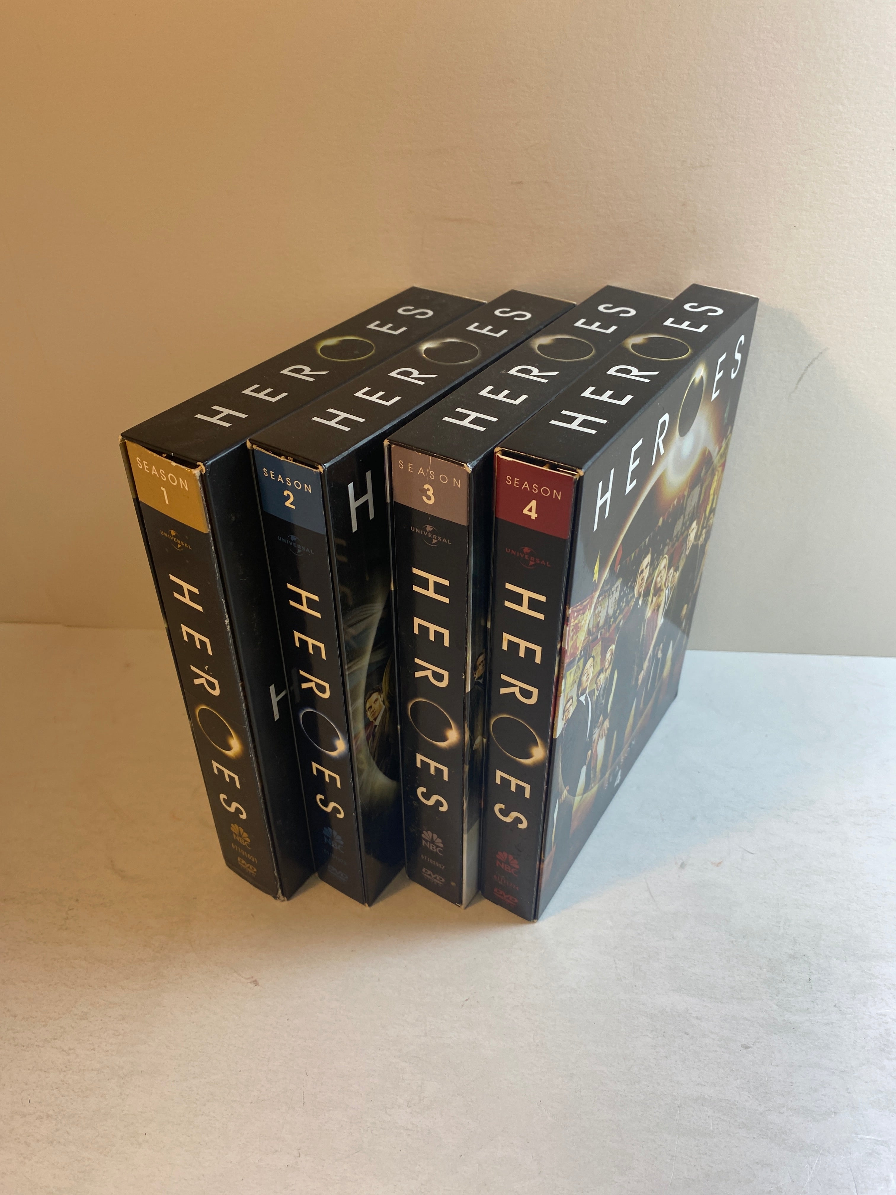 Heroes NBC Series Seasons 1-4 DVD Set