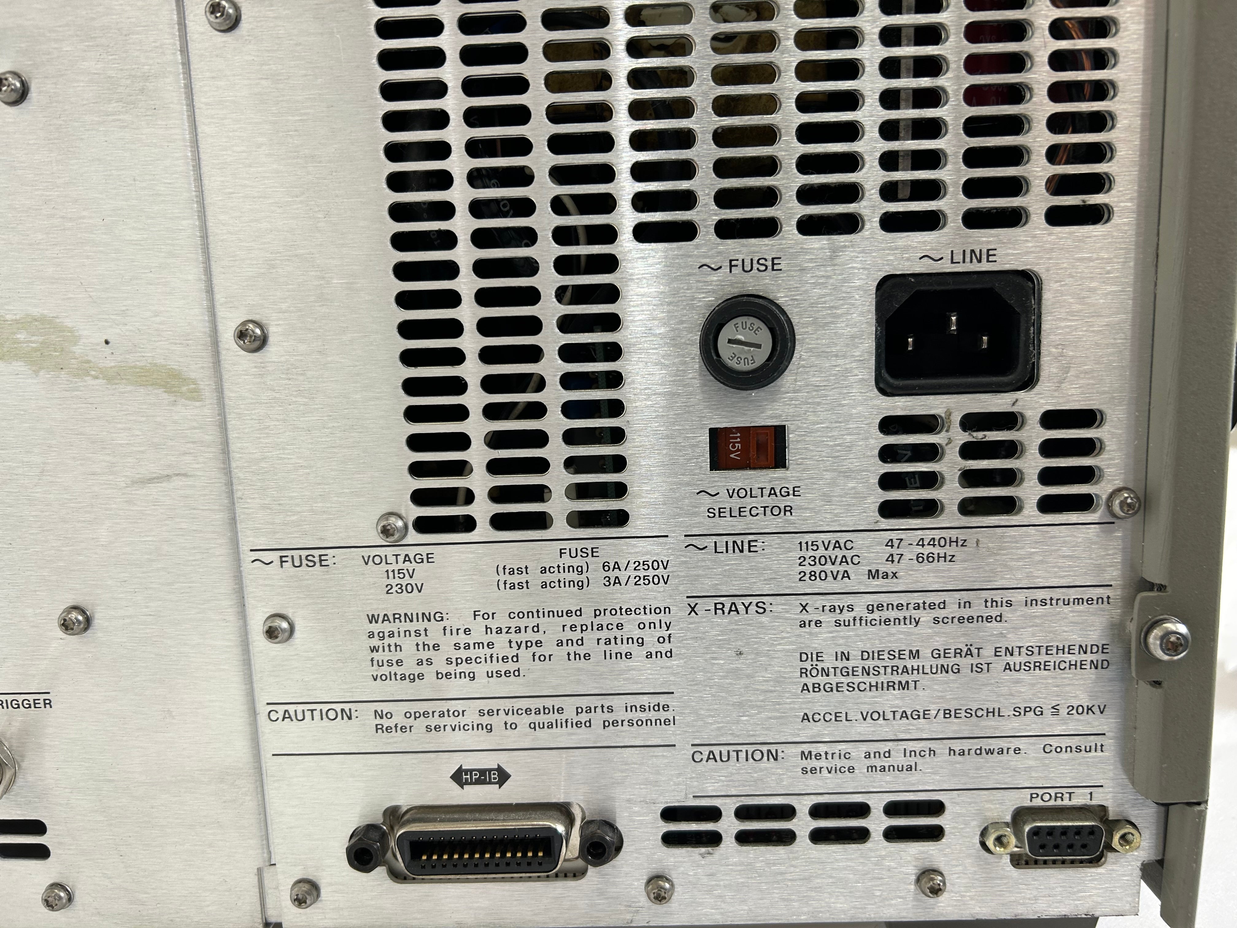 Hewlett Packard 35665A Dynamic Signal Analyzer *Untested*