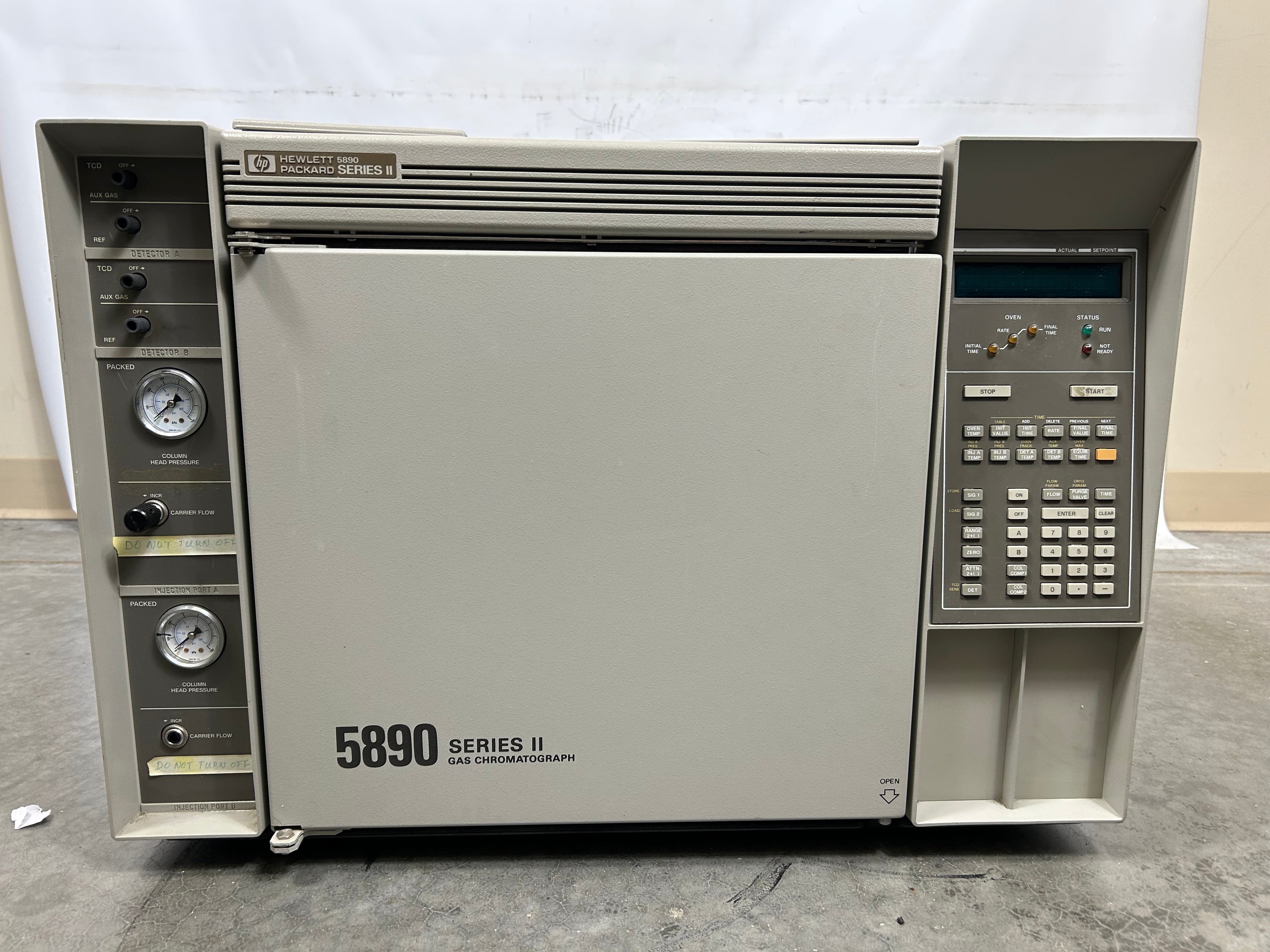 Hewlett Packard 5890 Series II Gas Chromatograph *Untested*