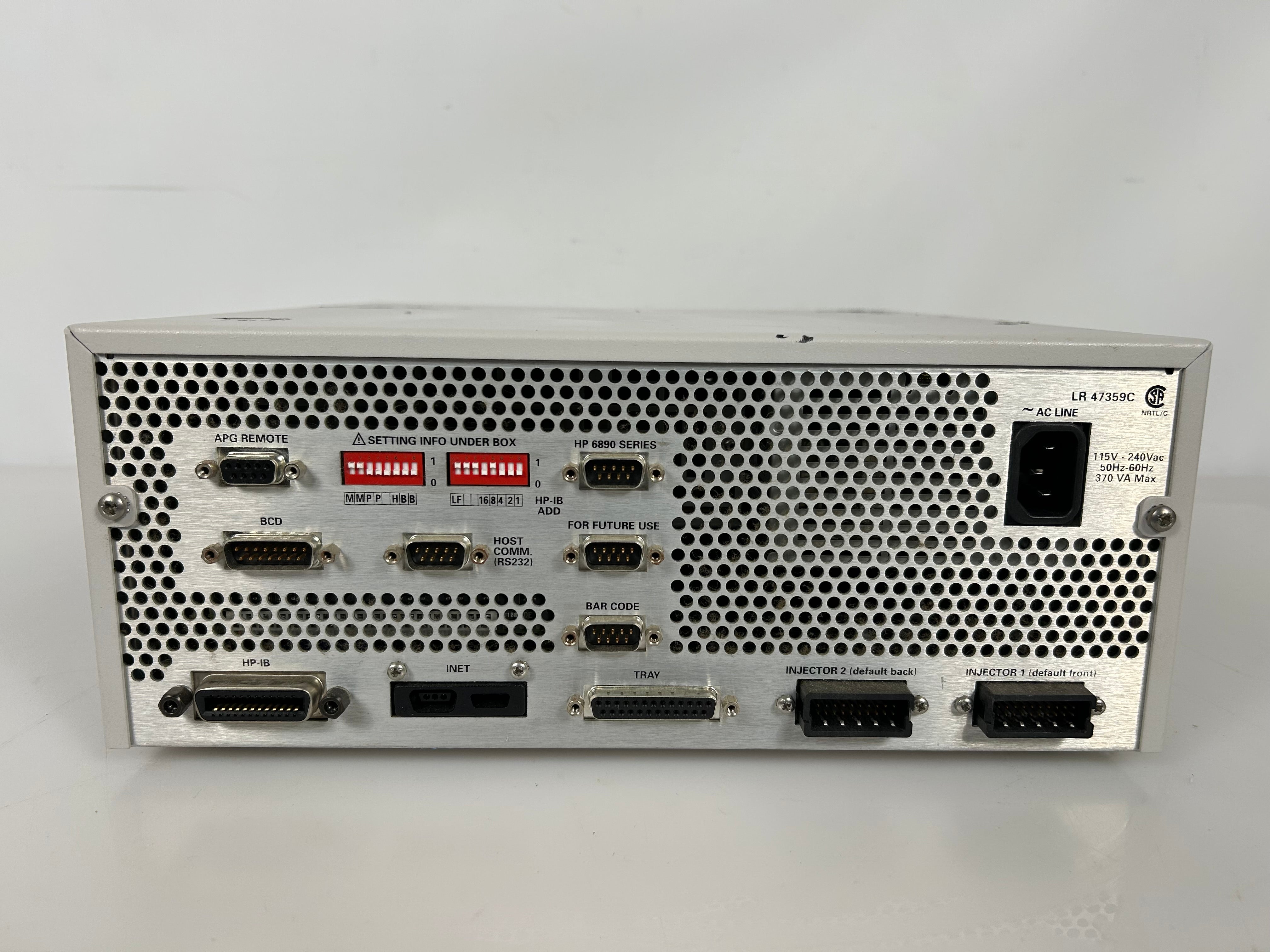 Hewlett Packard G1512A GC Autosampler Controller