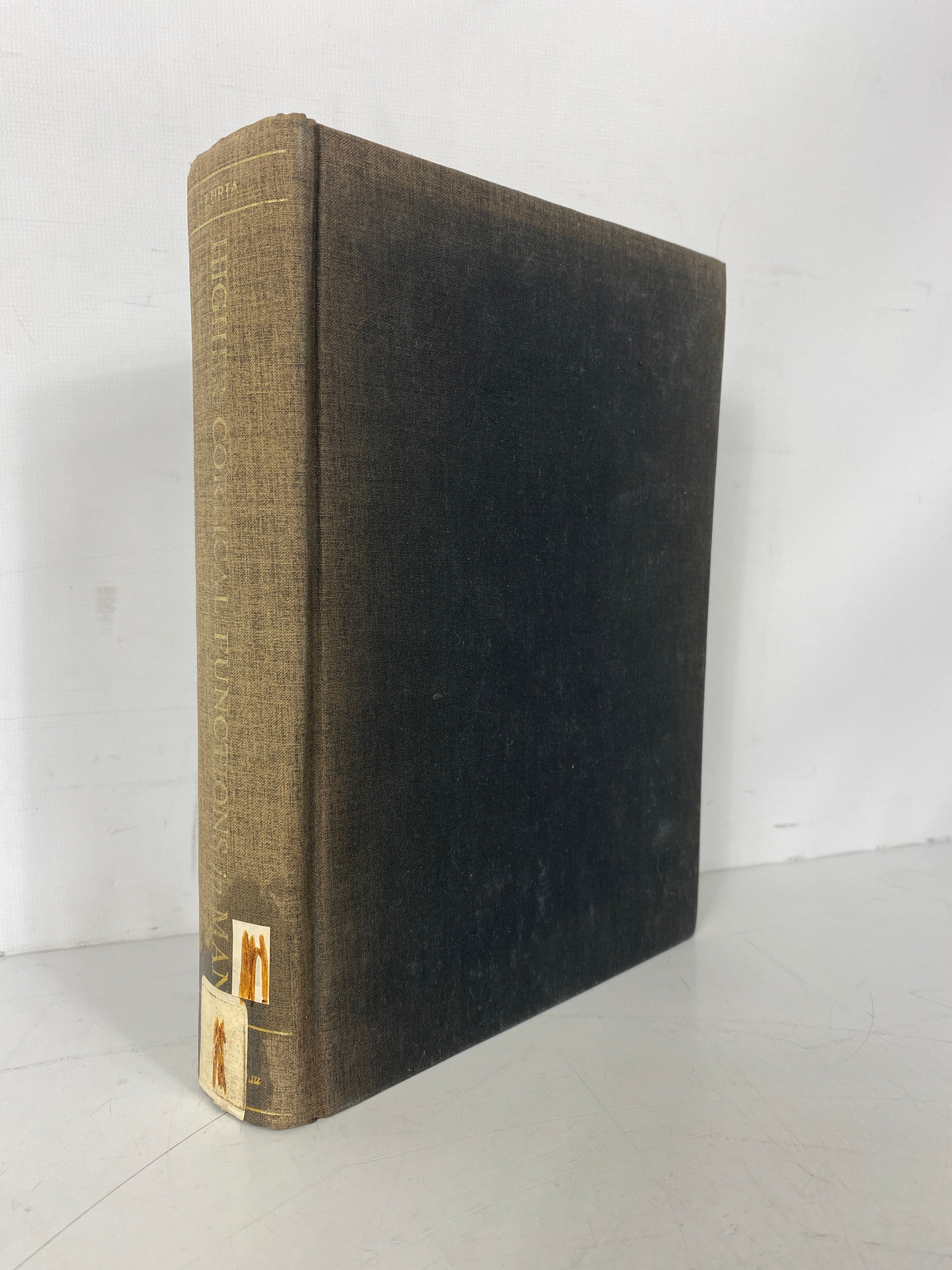 Higher Cortical Functions in Man A.R. Luria 1973 4th Printing Ex-Library HC