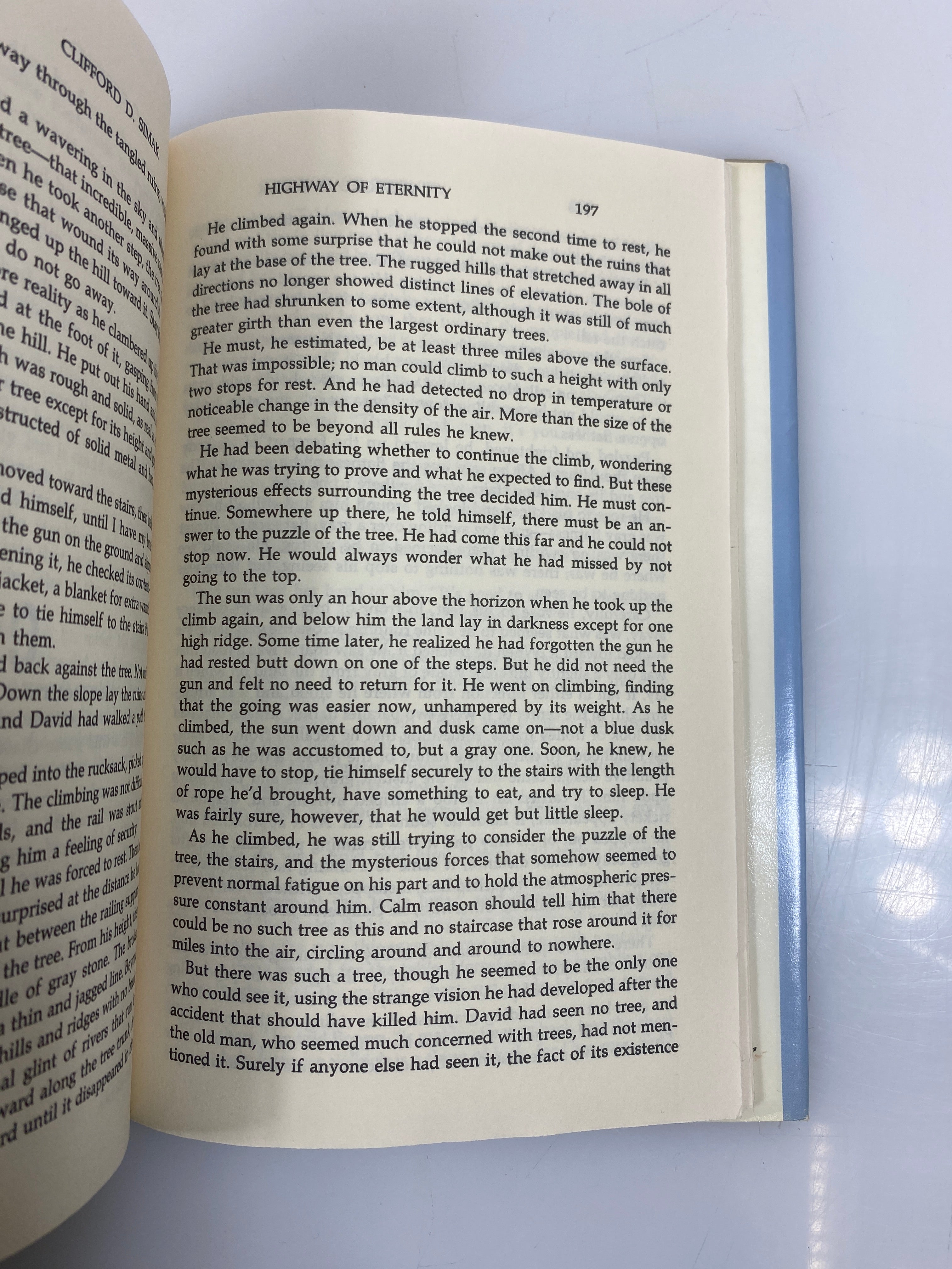 Highway of Eternity by Simak Del Rey Book 1986 HCDJ