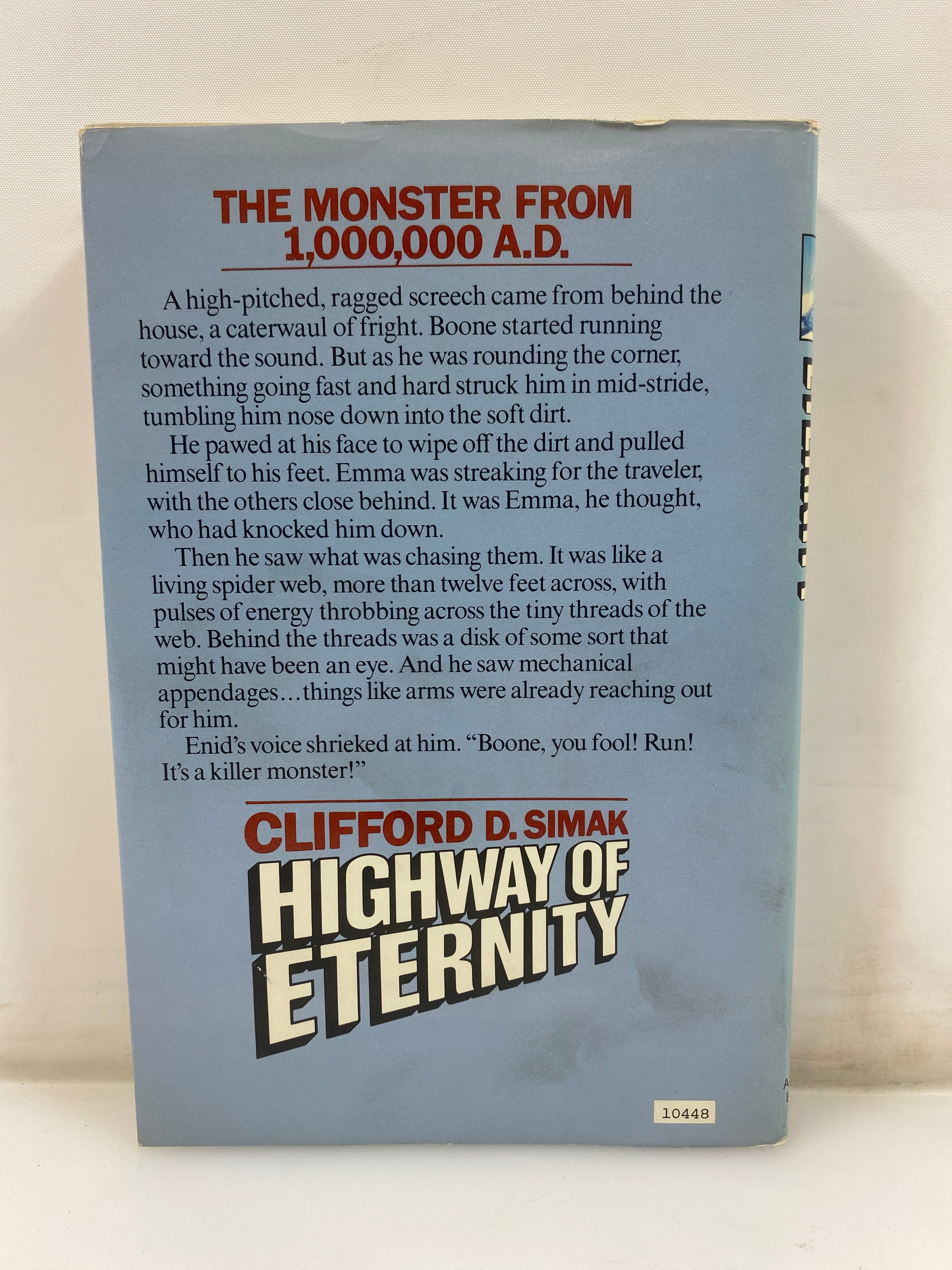 Highway of Eternity by Simak Del Rey Book 1986 HCDJ