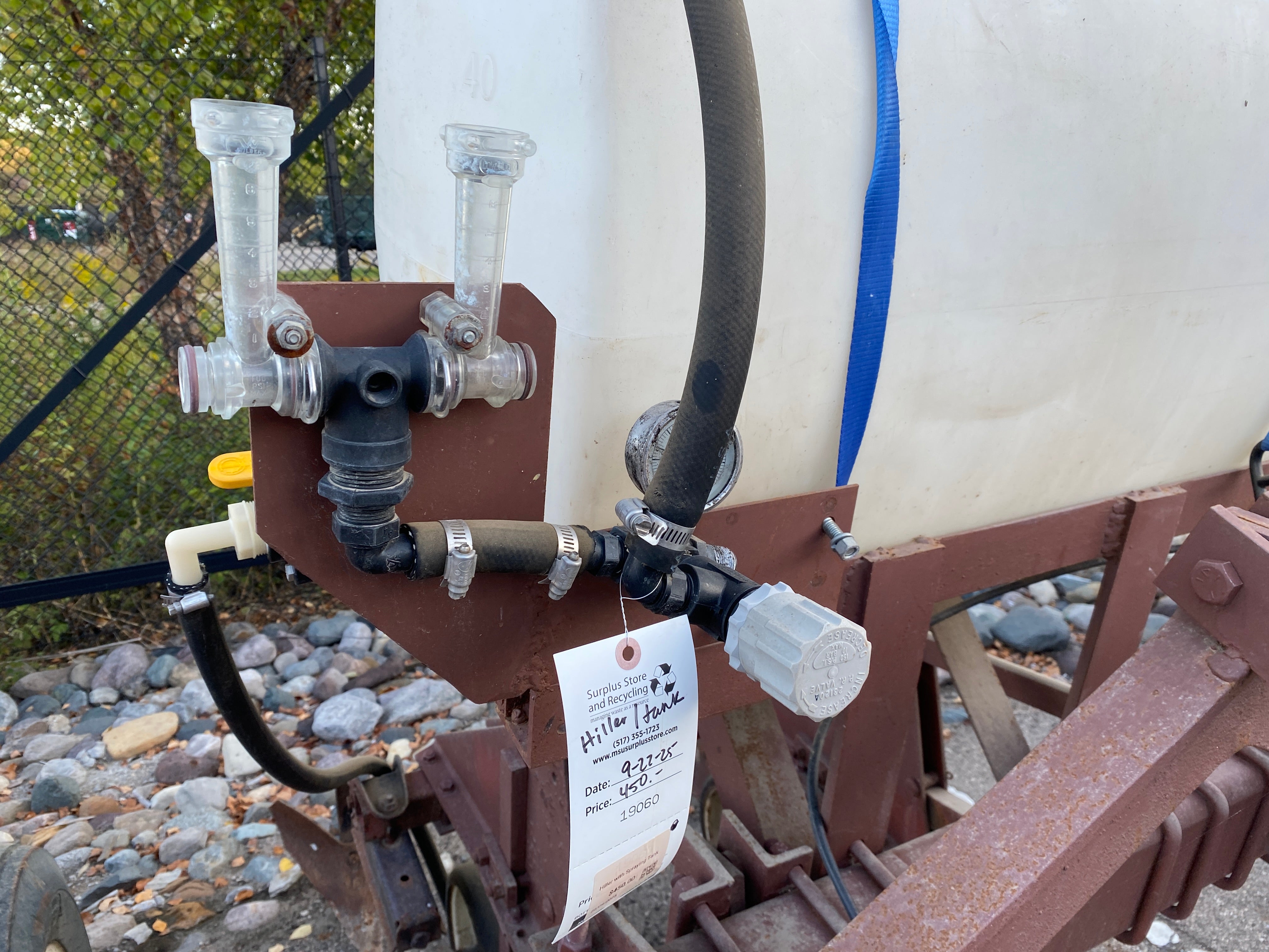 Hiller w/ Spraying Tank and Tow Hitch *Untested*