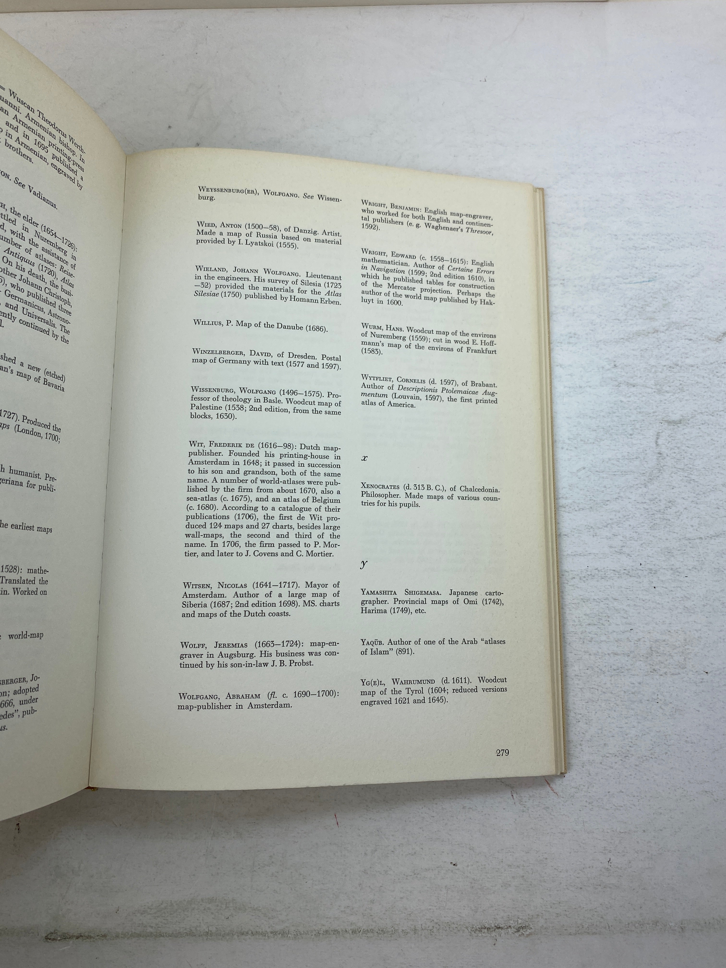 History of Cartography by Bagrow Ex-library 1964 HC