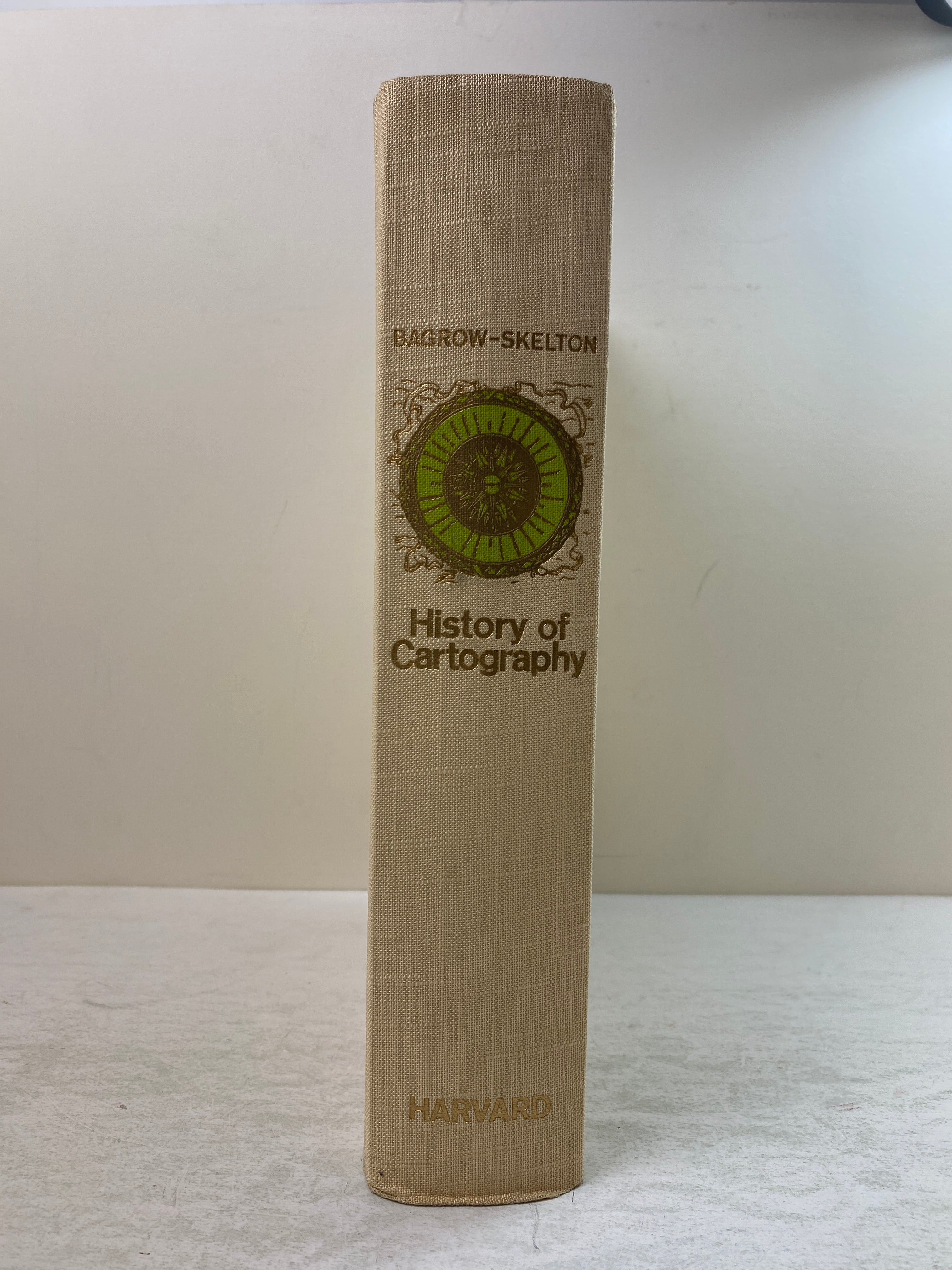 History of Cartography by Bagrow Ex-library 1964 HC