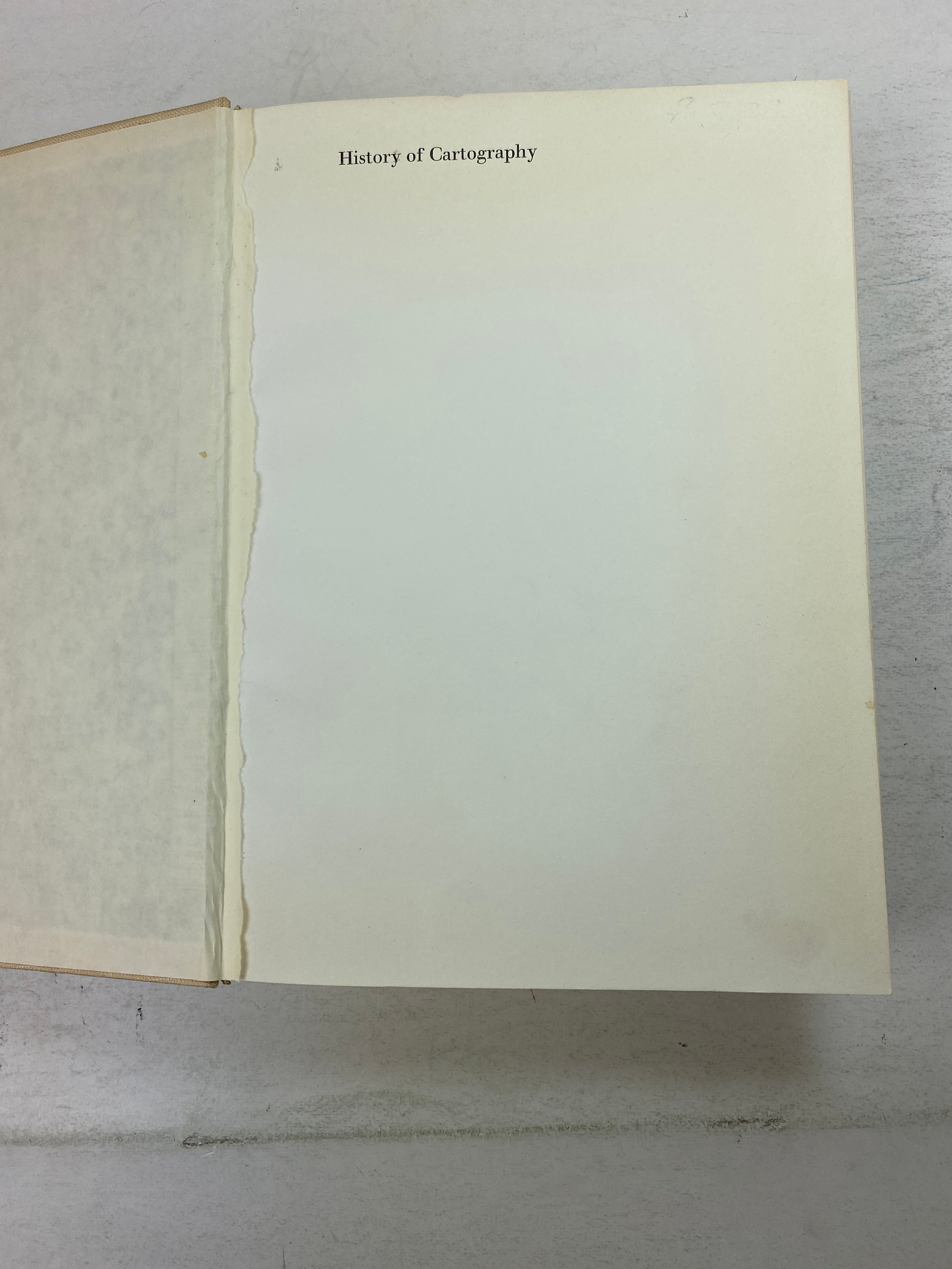 History of Cartography by Bagrow Ex-library 1964 HC