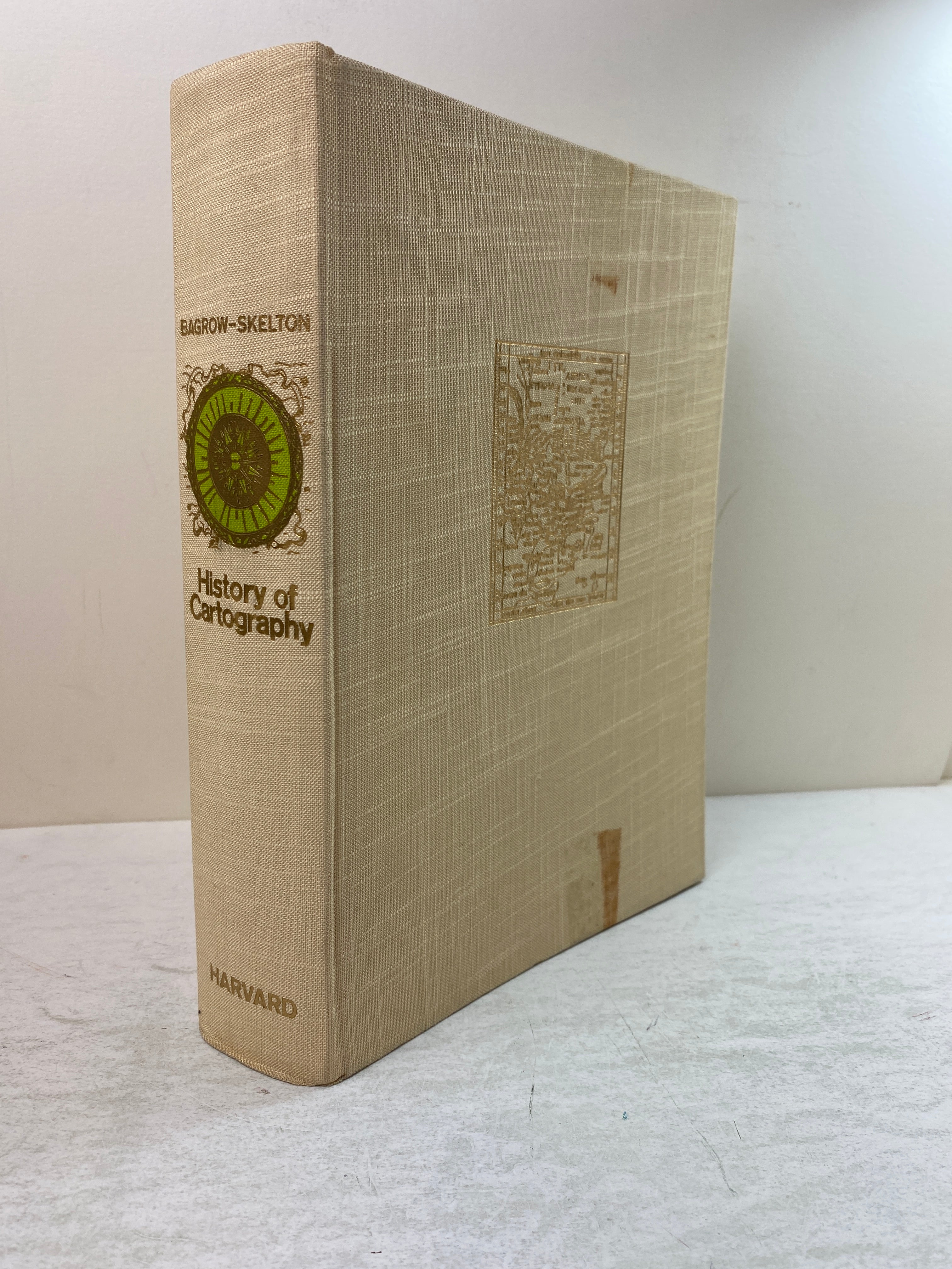 History of Cartography by Bagrow Ex-library 1964 HC
