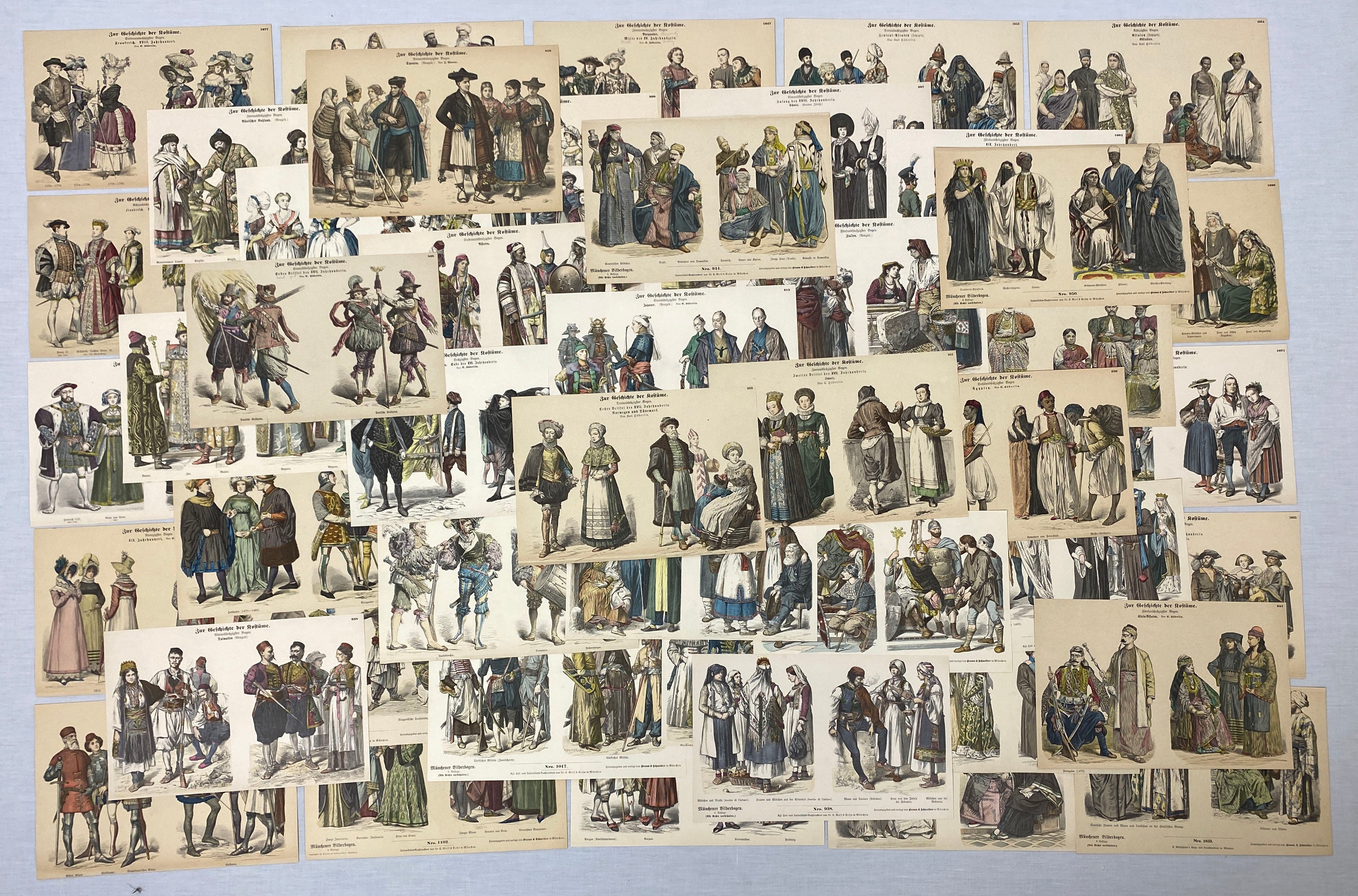 History of Costume Illustrations