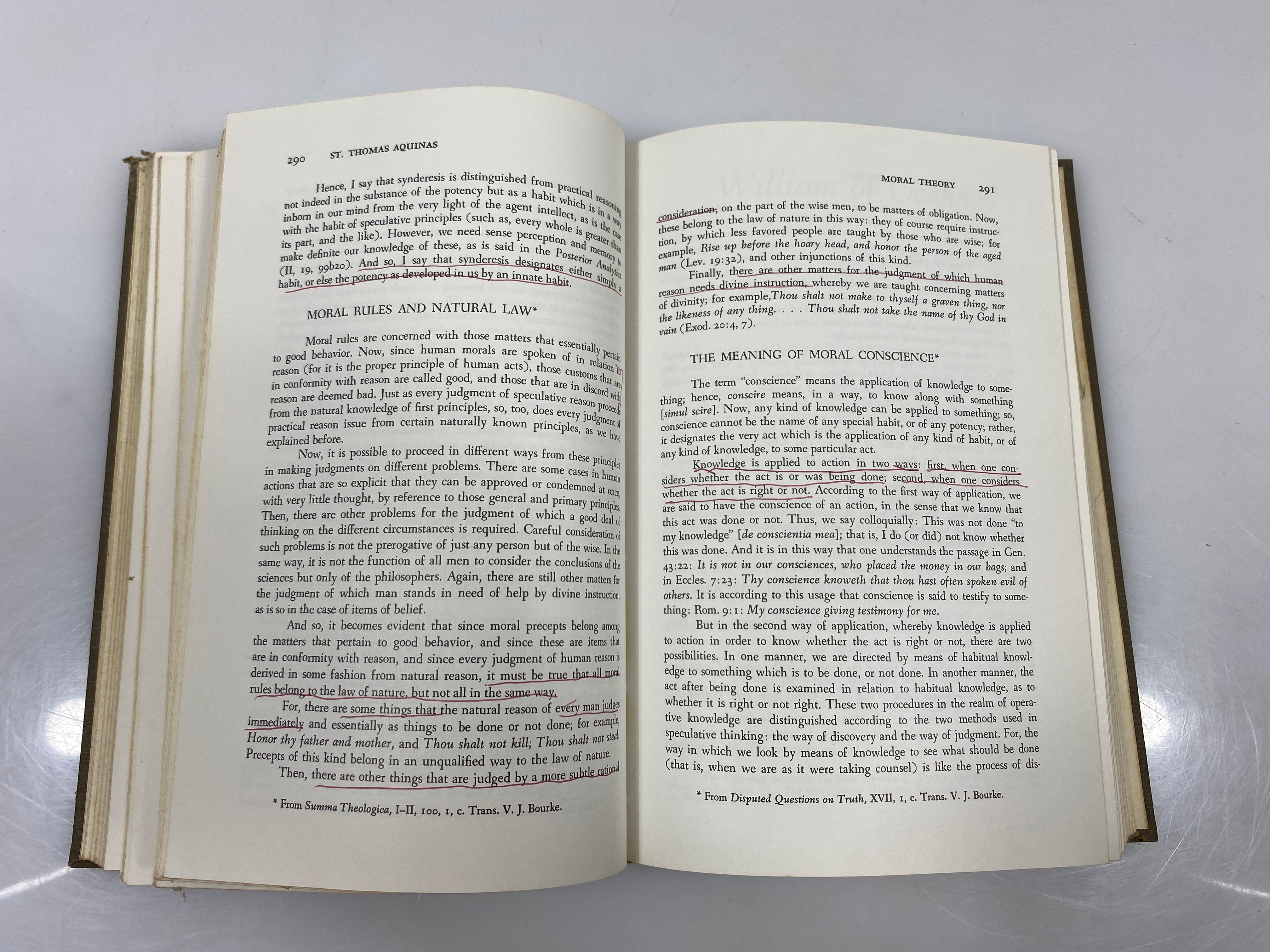 History of Philosophy Abernethy/Langford 3rd Print 1967 HC